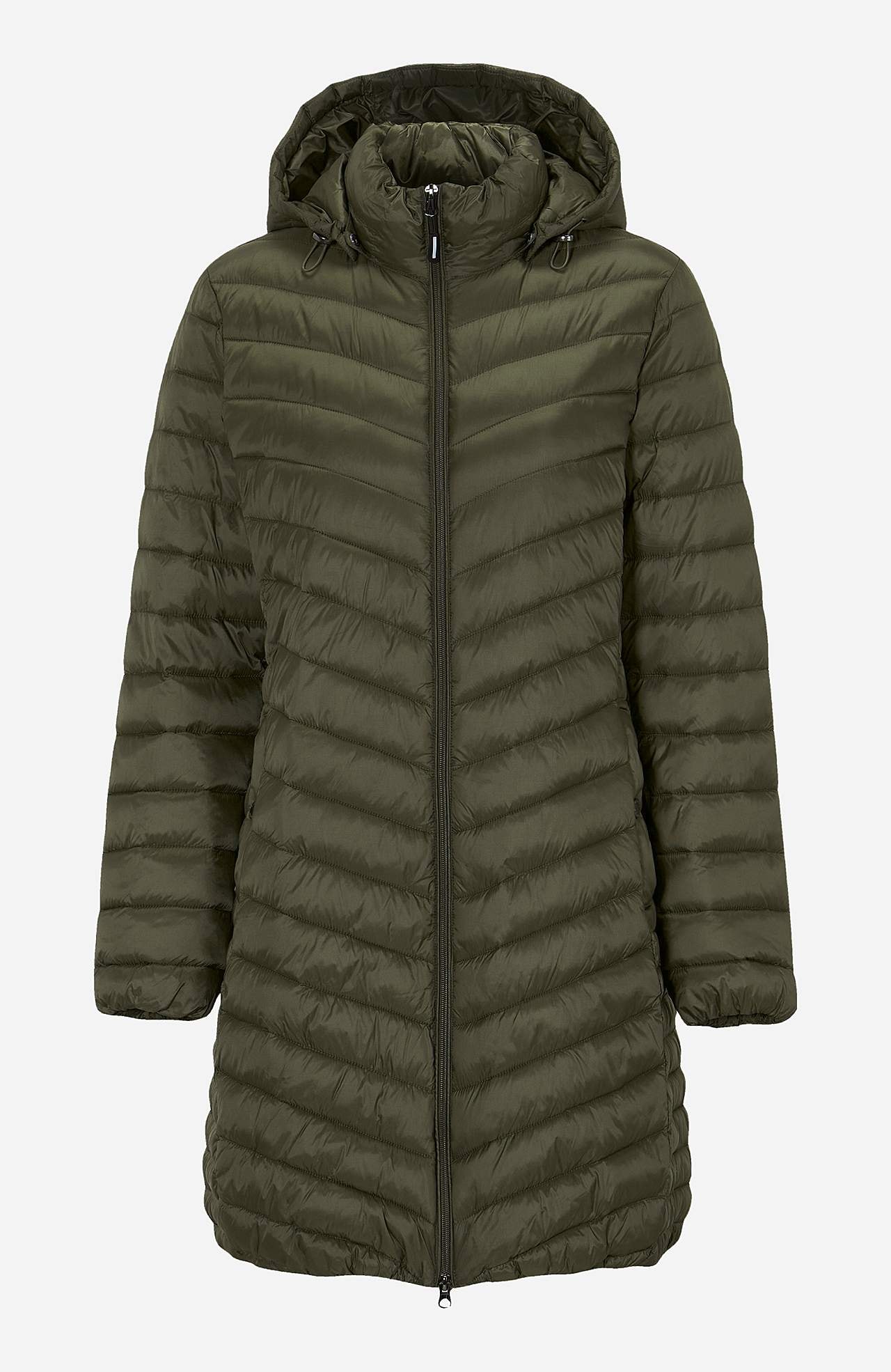 Quilted lightweight coat