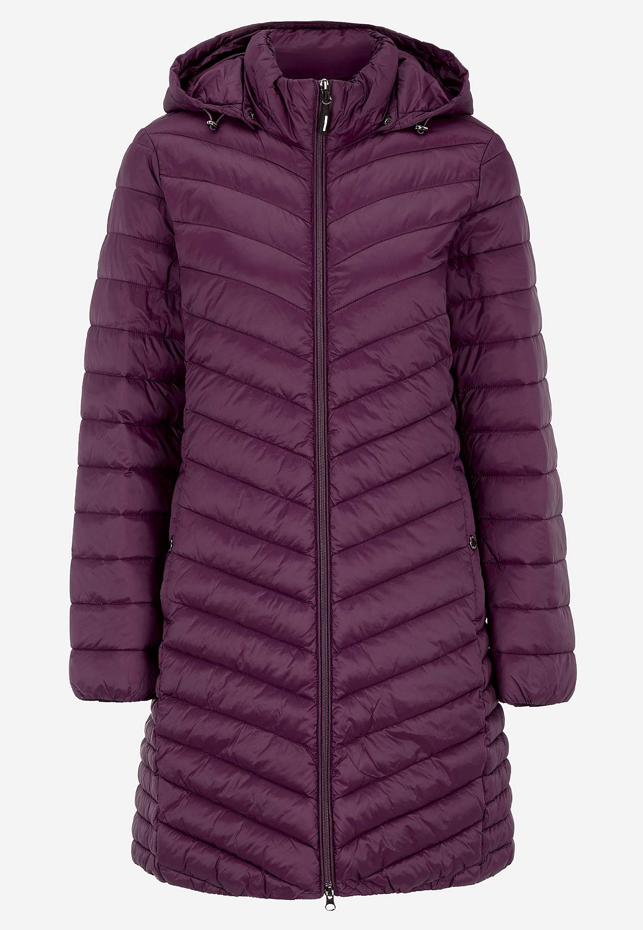 Quilted lightweight coat