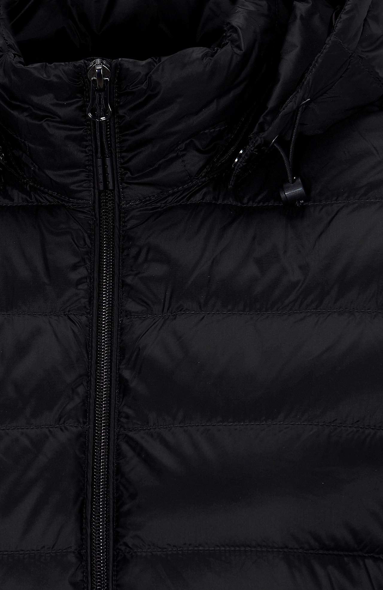 Down jacket with hood