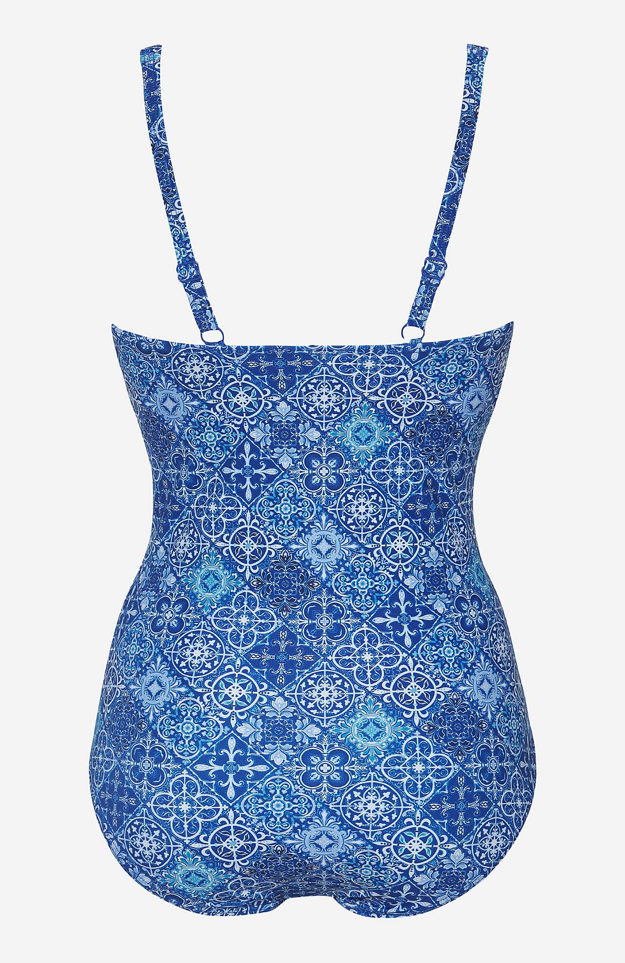 Patterned shaping swimsuit
