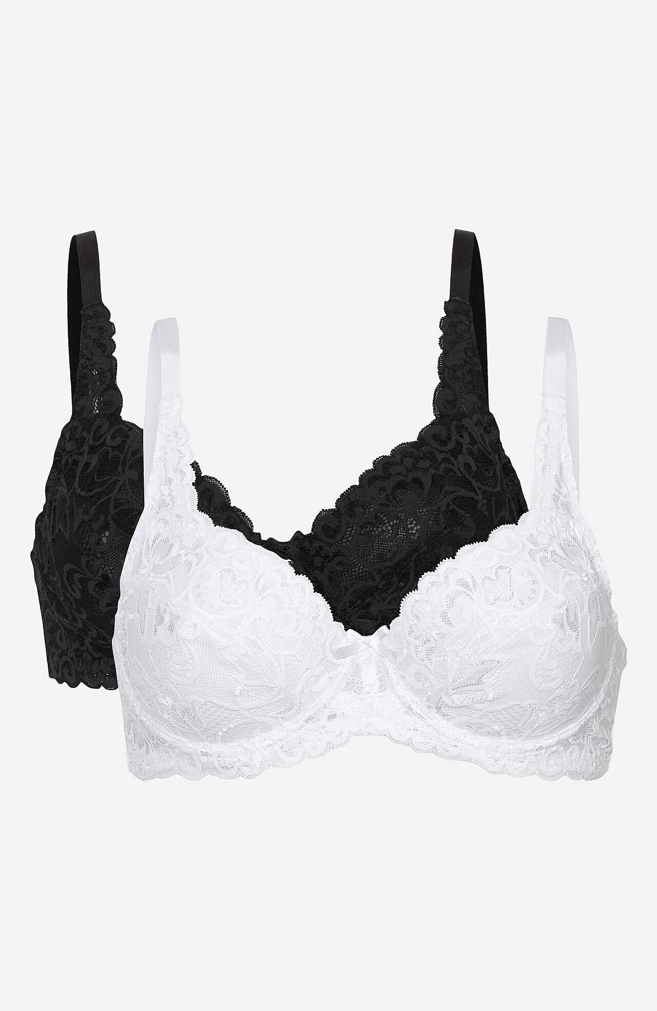 Underwired lace bra Daisy 2-pack