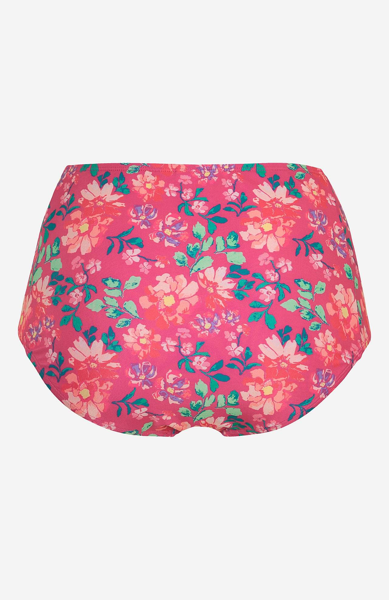 Bikini bottom with high waist
