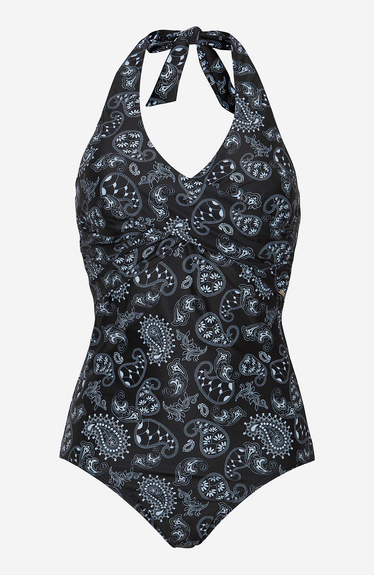 Swimsuit with a paisley pattern