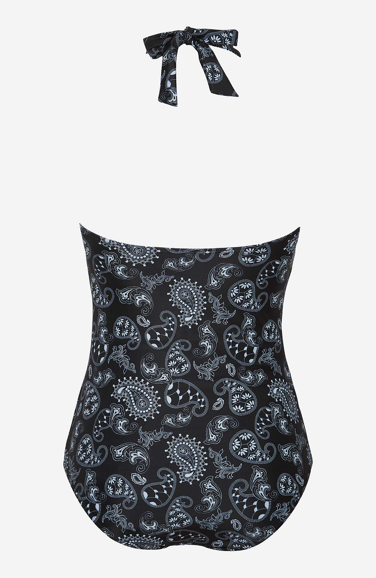 Swimsuit with a paisley pattern