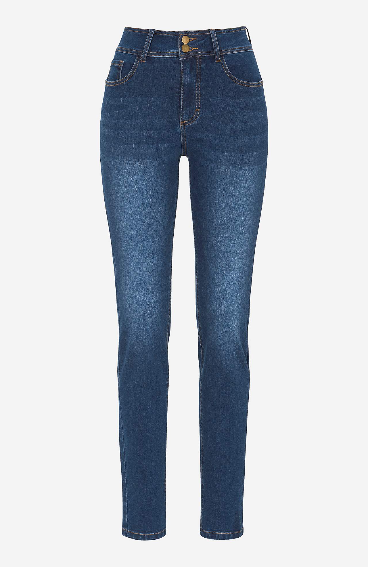 Shaping jeans with stretch