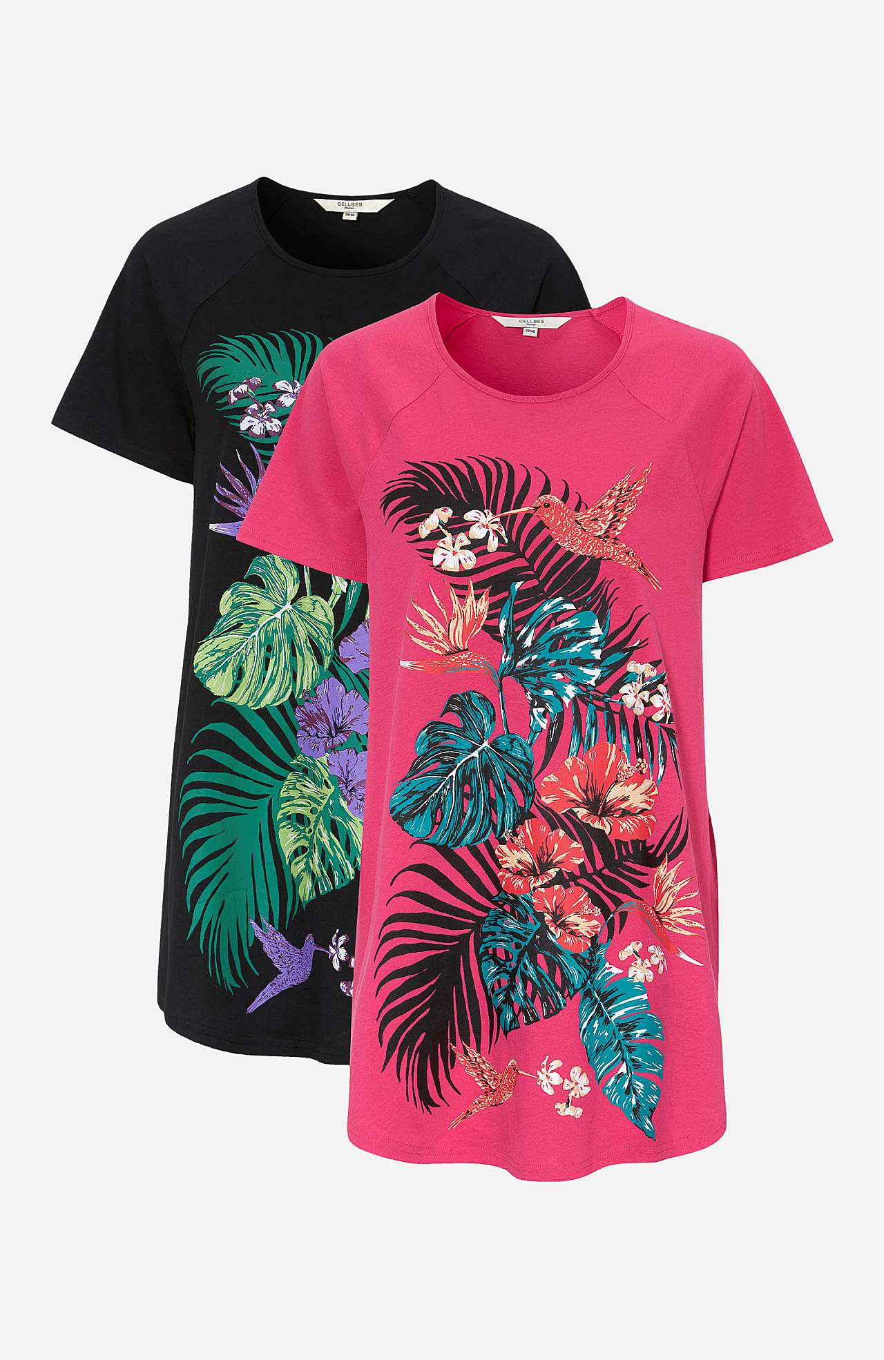 Long t-shirt Laguna 2-pack