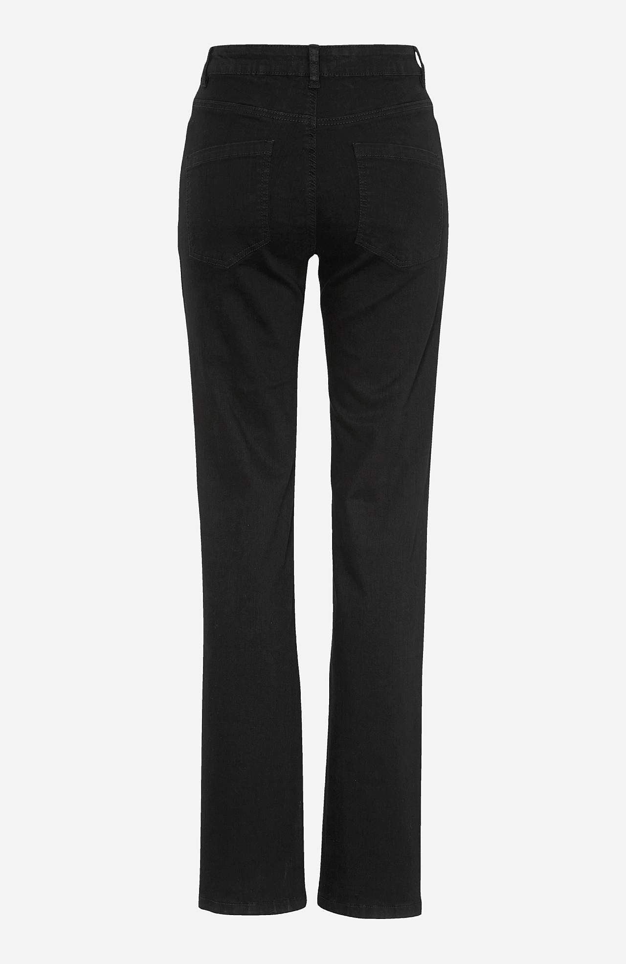 Stretch jeans with straight leg - three lengths