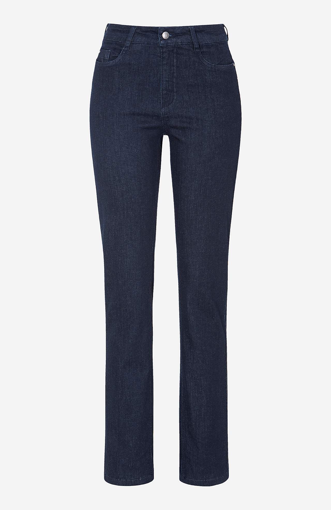 Stretch jeans with straight leg - three lengths