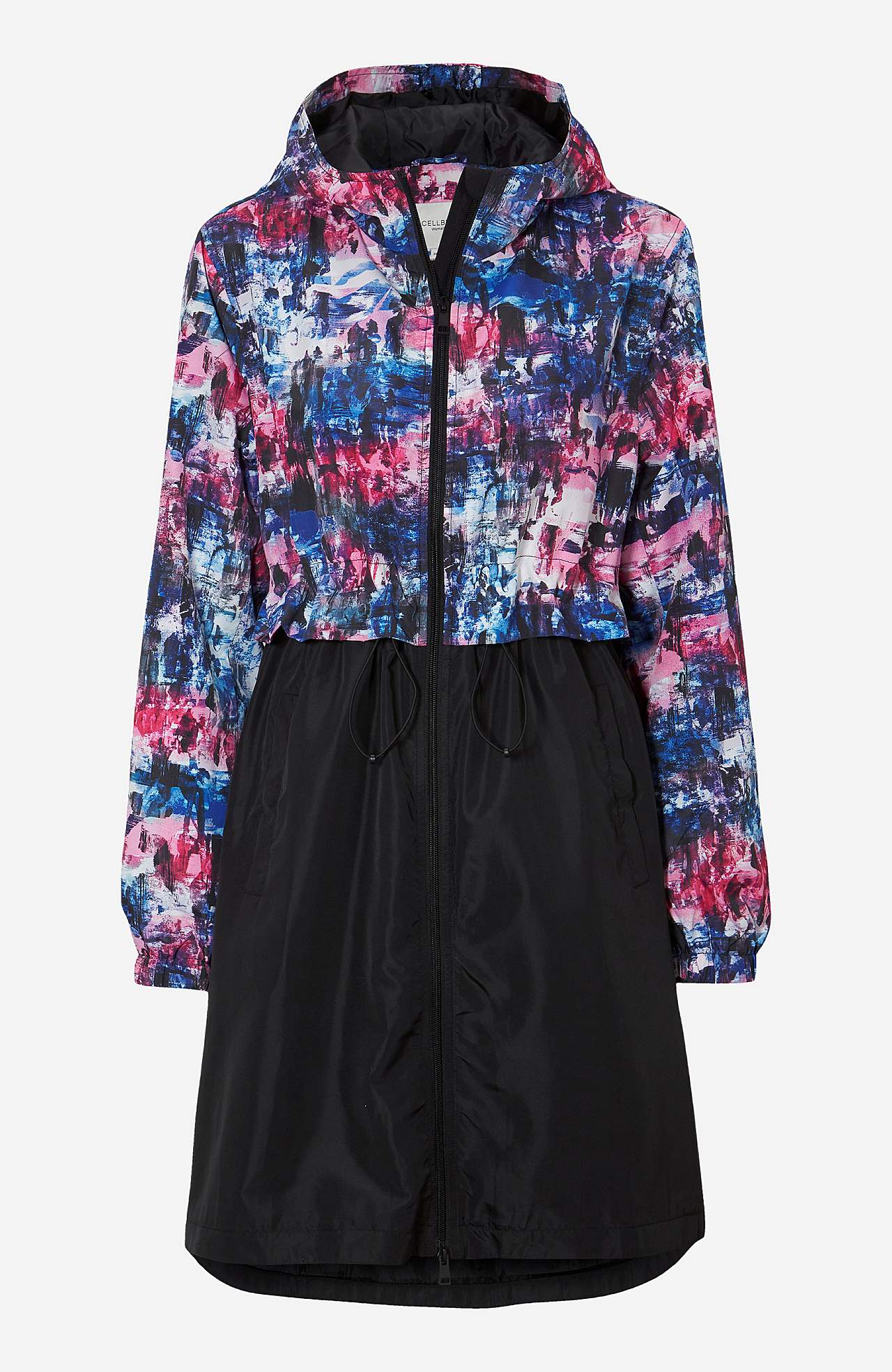 Patterned windbreaker