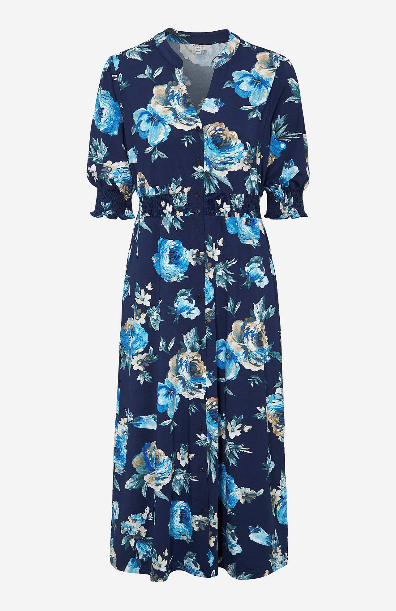 Patterned jersey dress