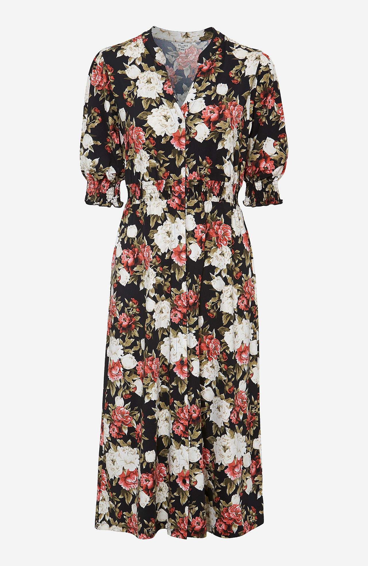 Patterned jersey dress