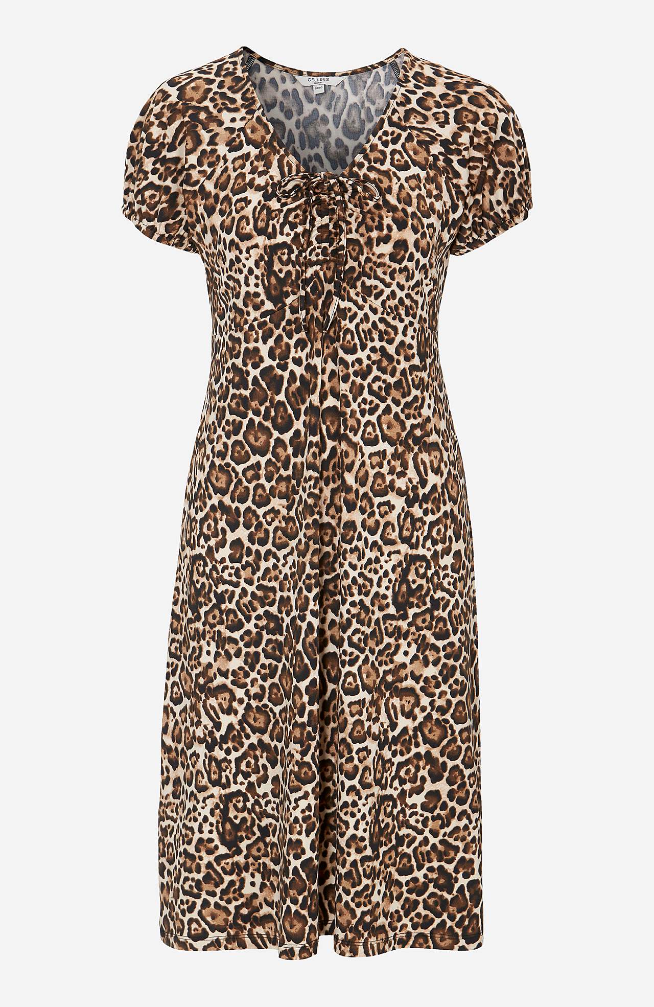 Patterned jersey dress