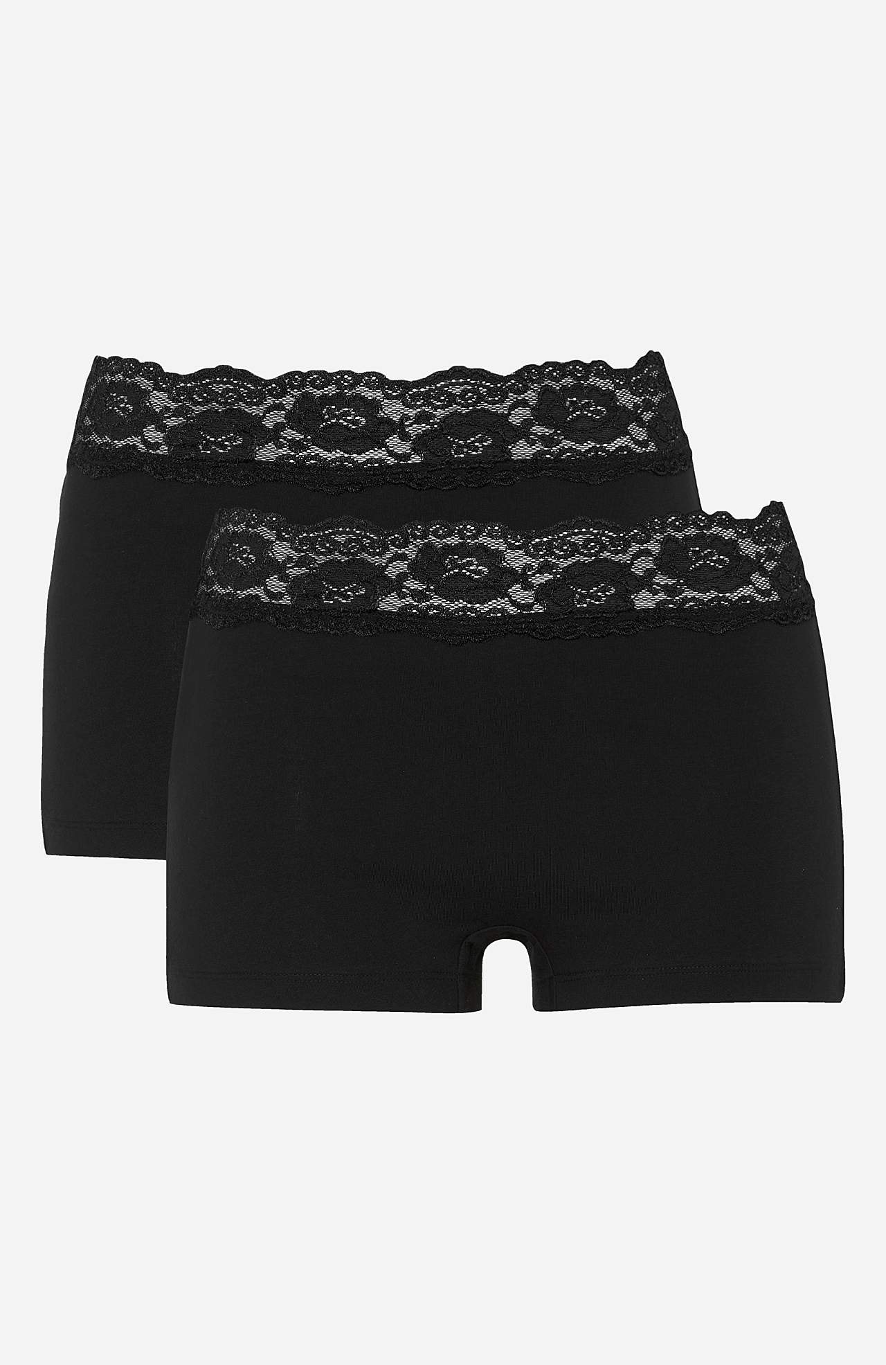 Boxer briefs with lace Julia 2-pack