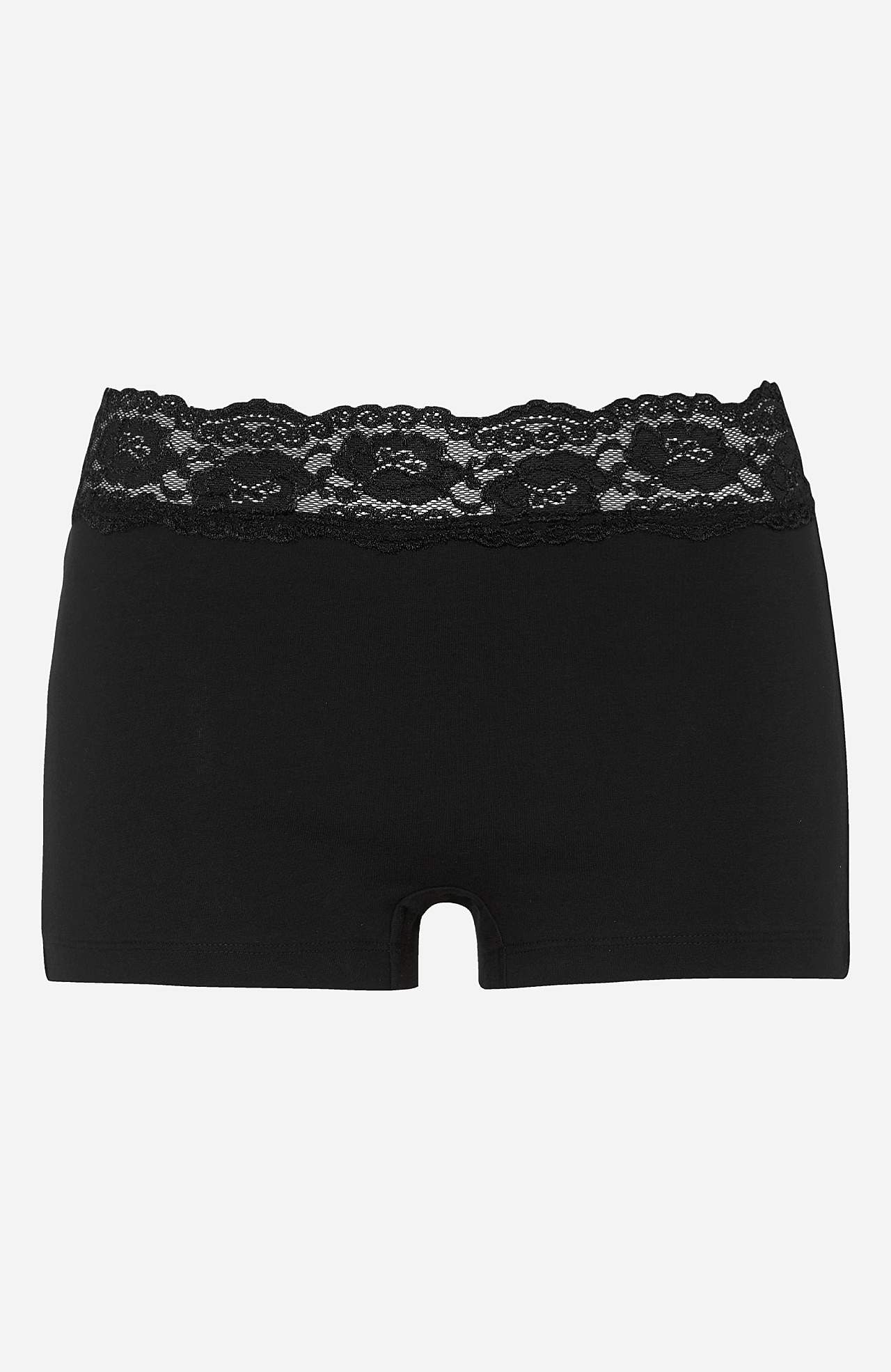 Boxer briefs with lace Julia 2-pack