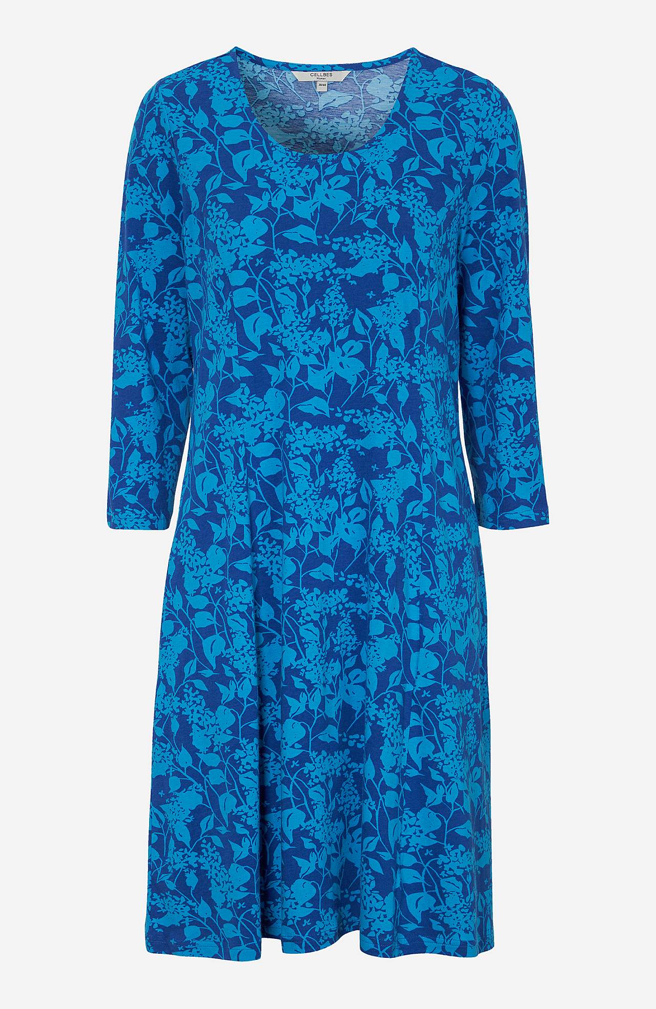 Patterned jersey dress