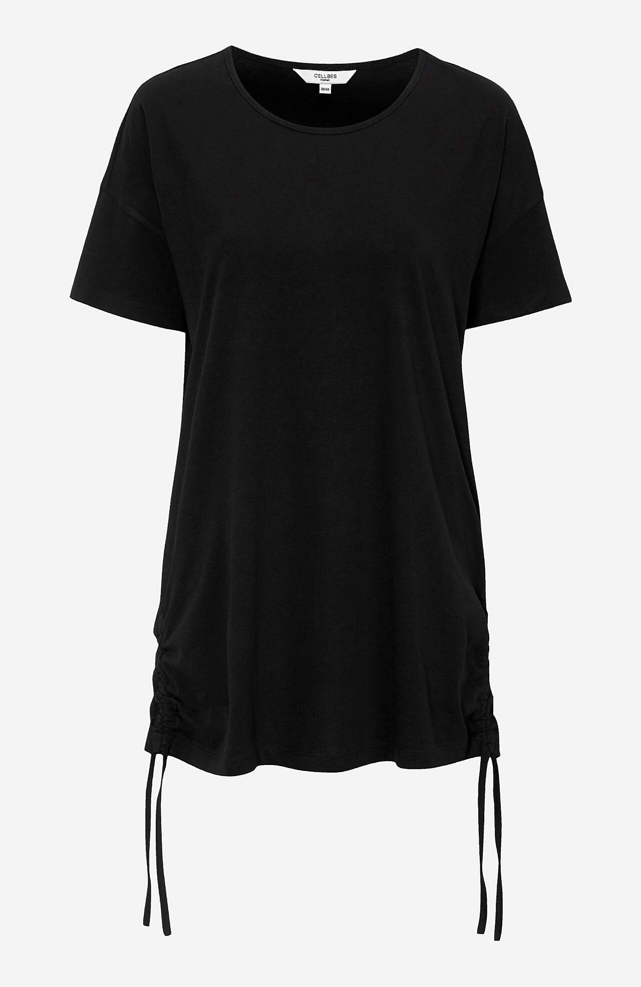 Long tops with drawstring at the sides Vilde 2-pack