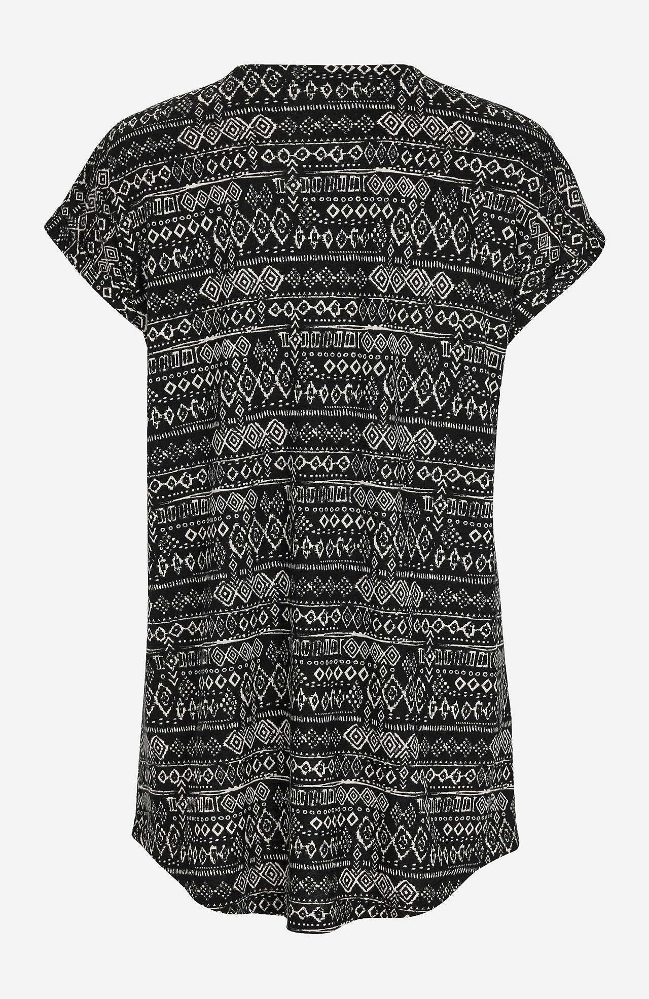 Short-sleeved jersey tuniq