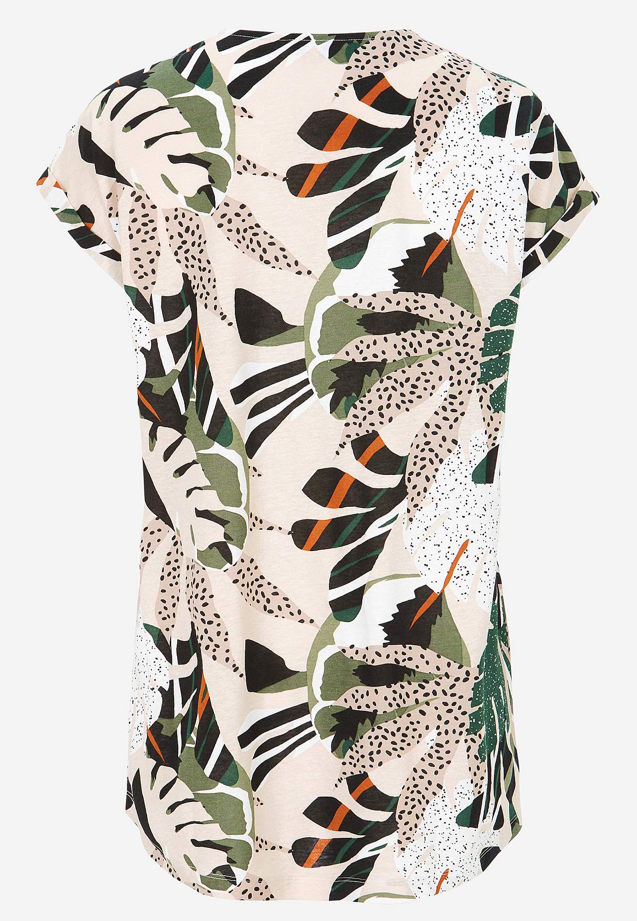 Short-sleeved jersey tuniq