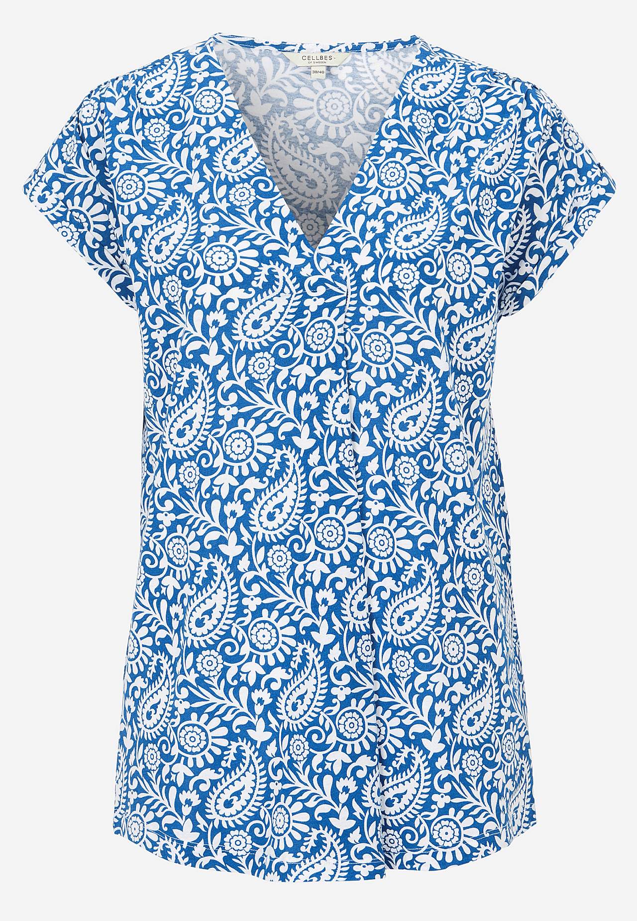 Short-sleeved jersey tuniq