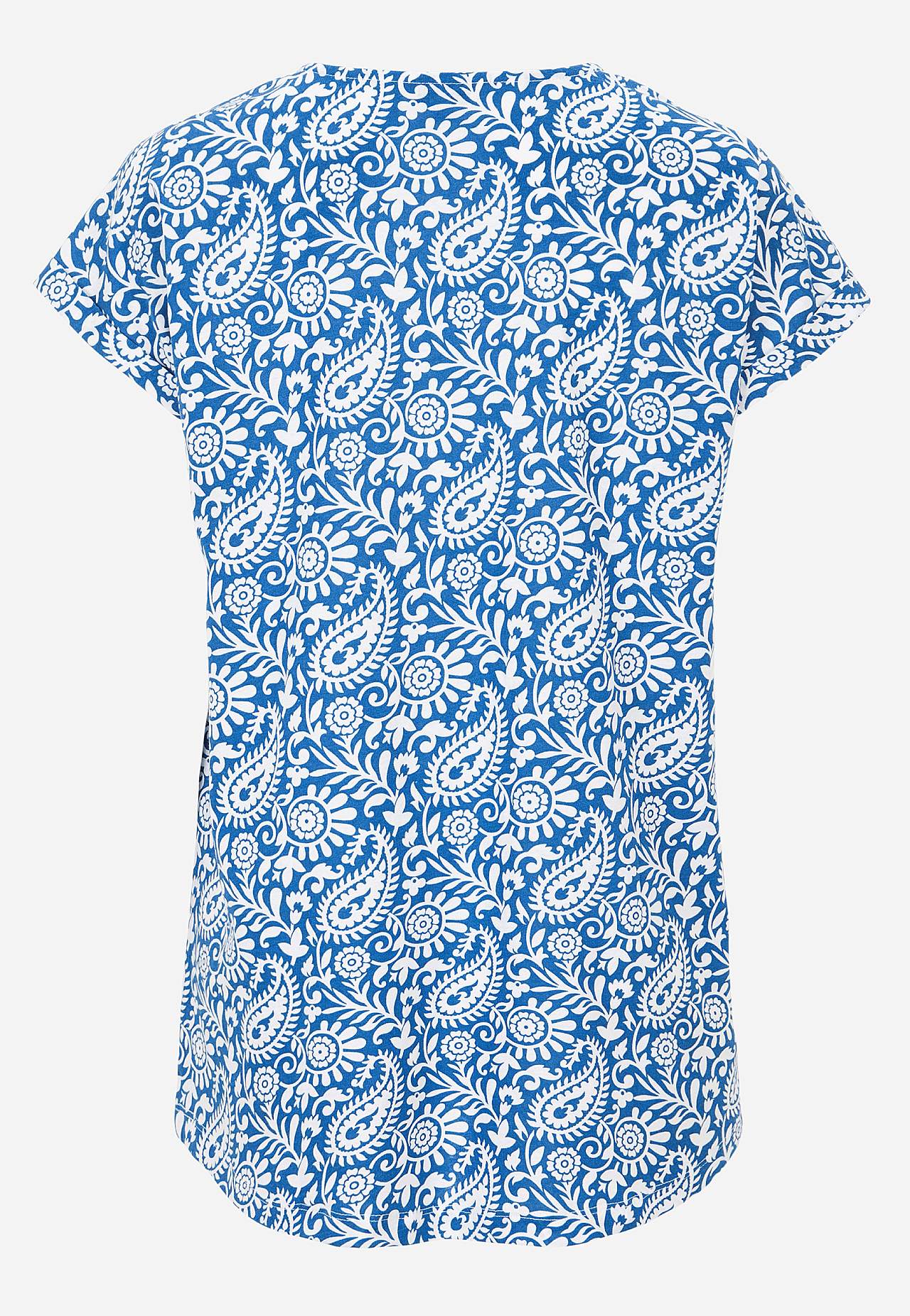 Short-sleeved jersey tuniq