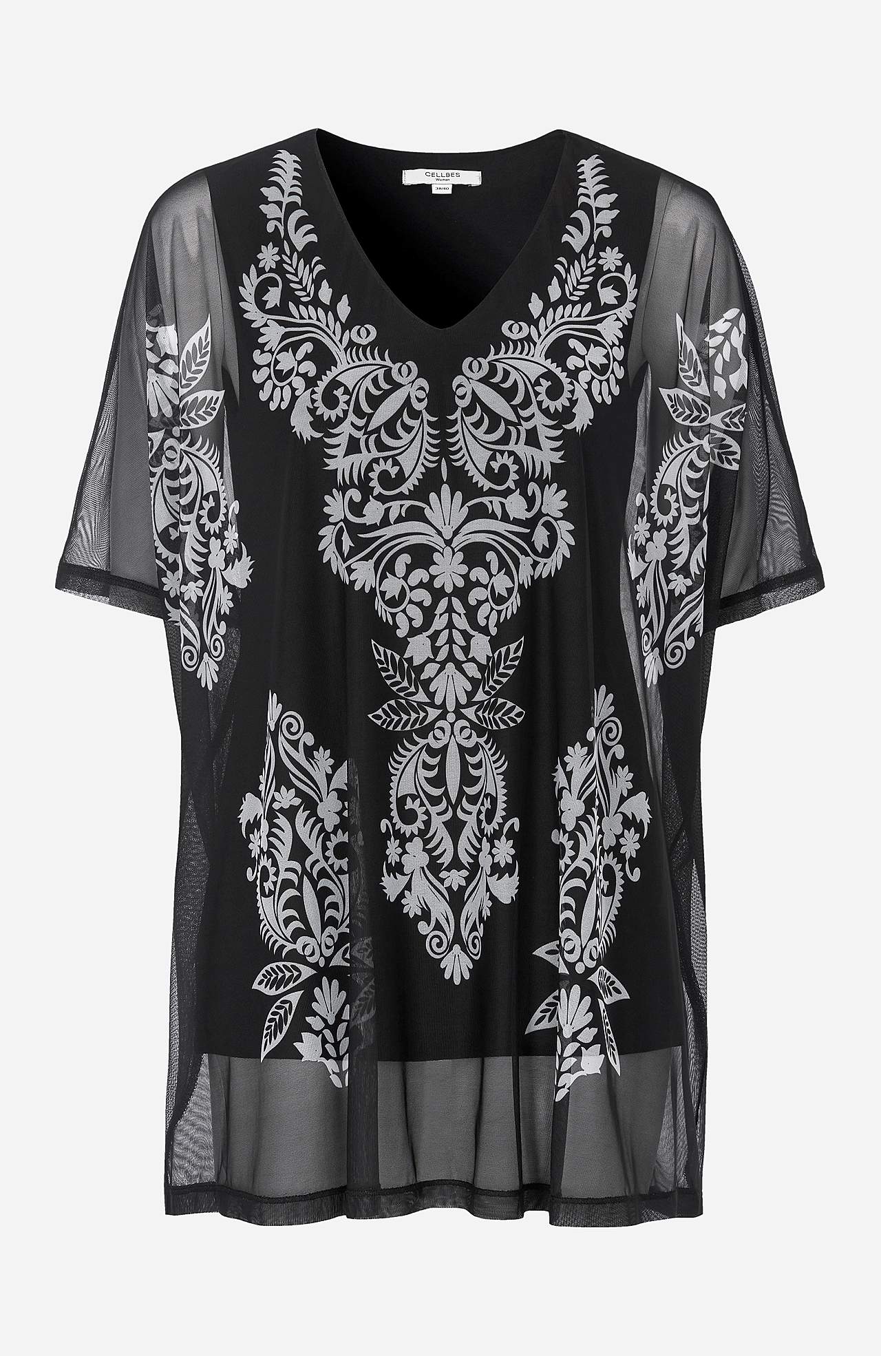 Tunic top in mesh