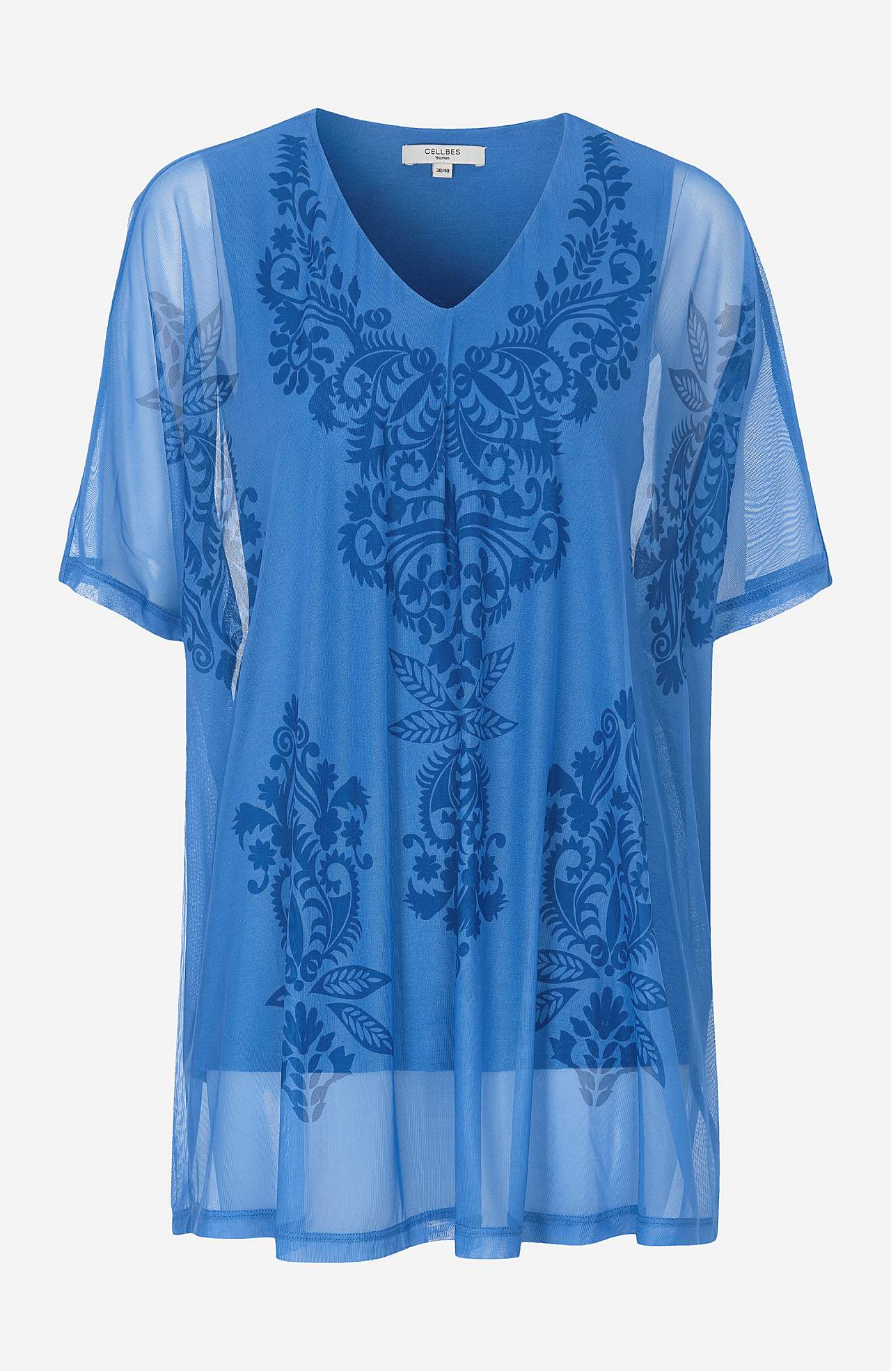 Tunic top in mesh