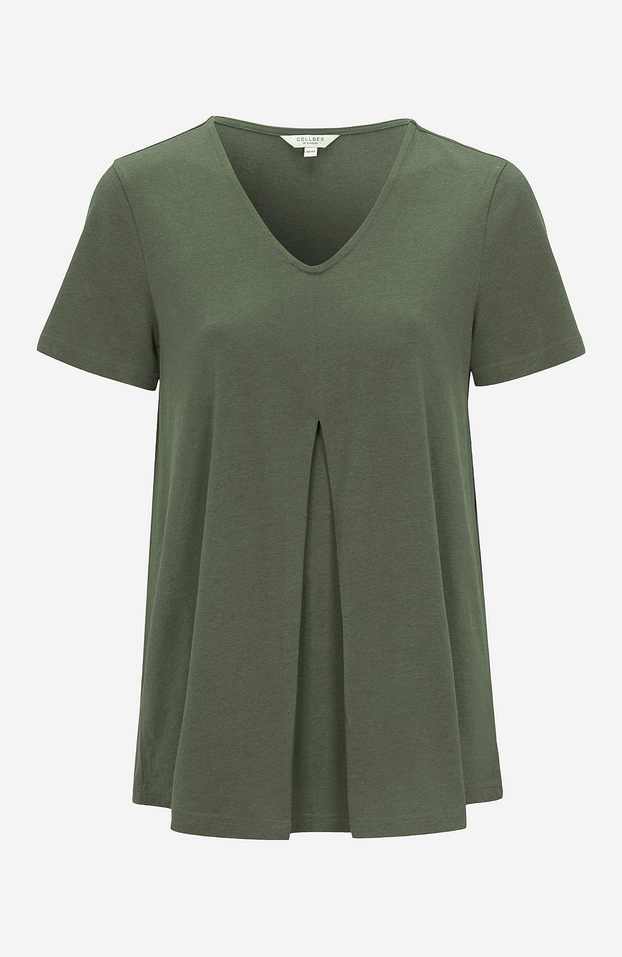 V-neck jersey top