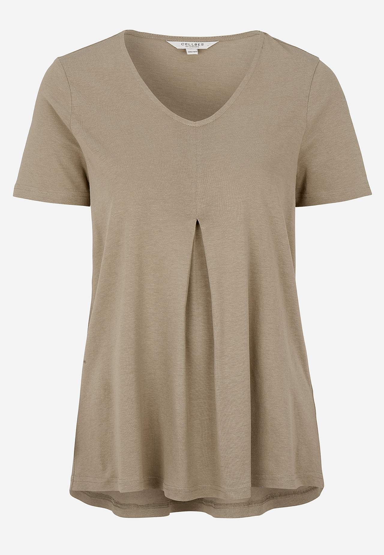 V-neck jersey top