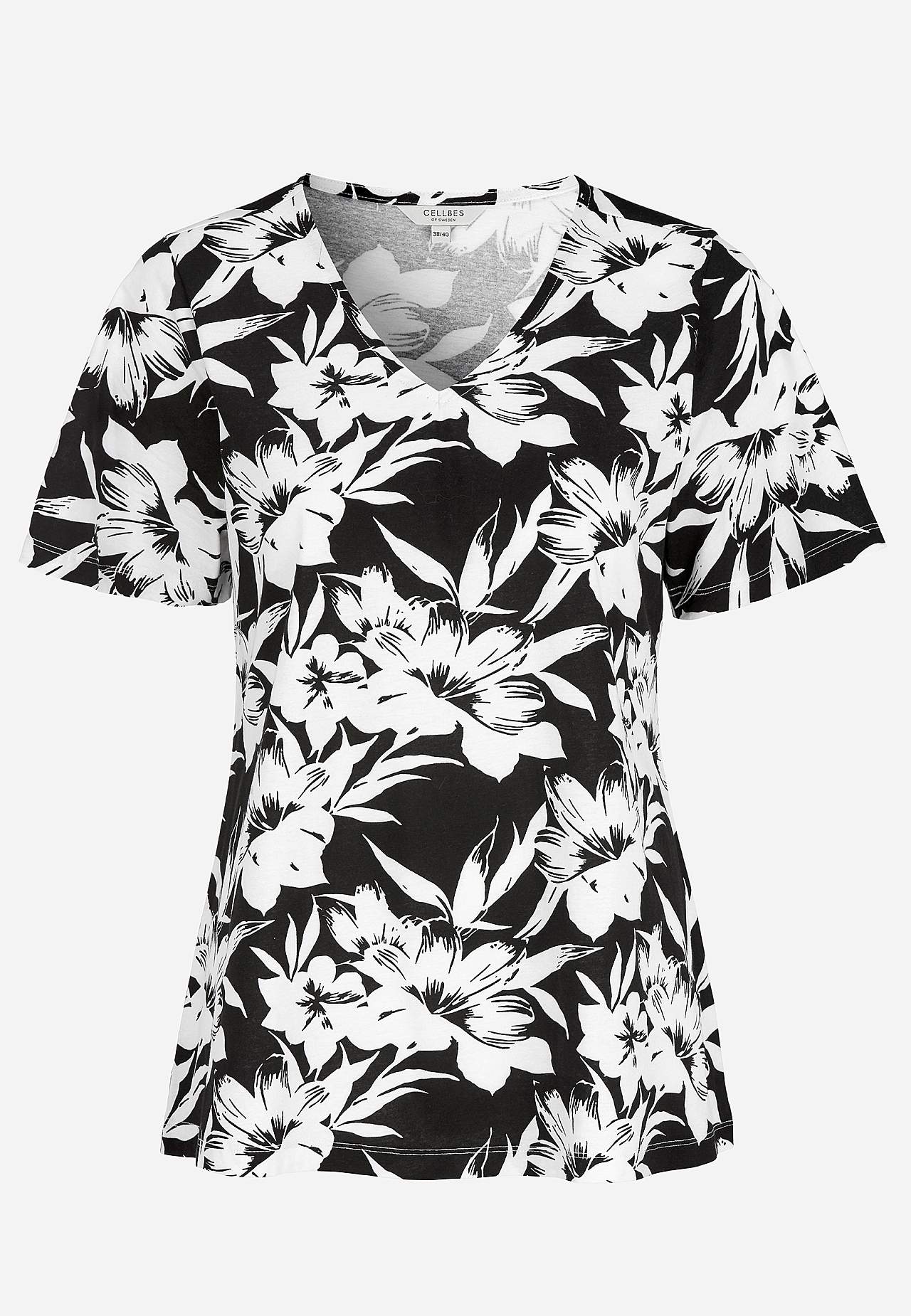 V-neck top