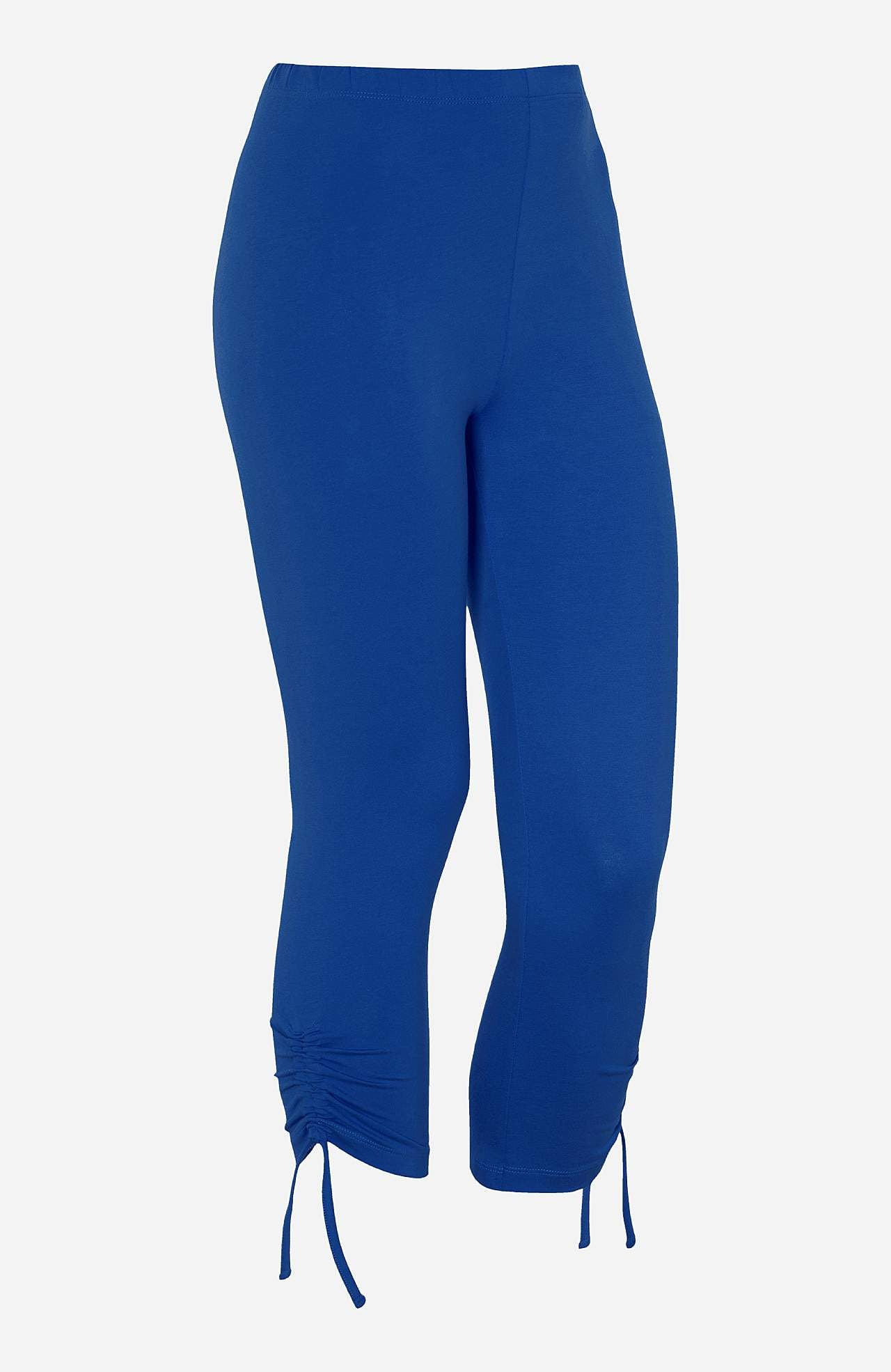 Capri leggings with drawstring at the leg ends Astrid 2-pack