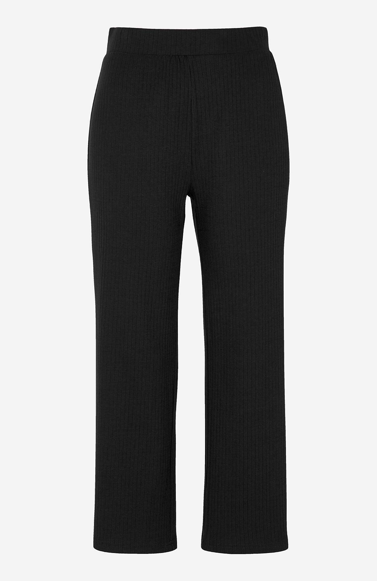 Ribbed culottes