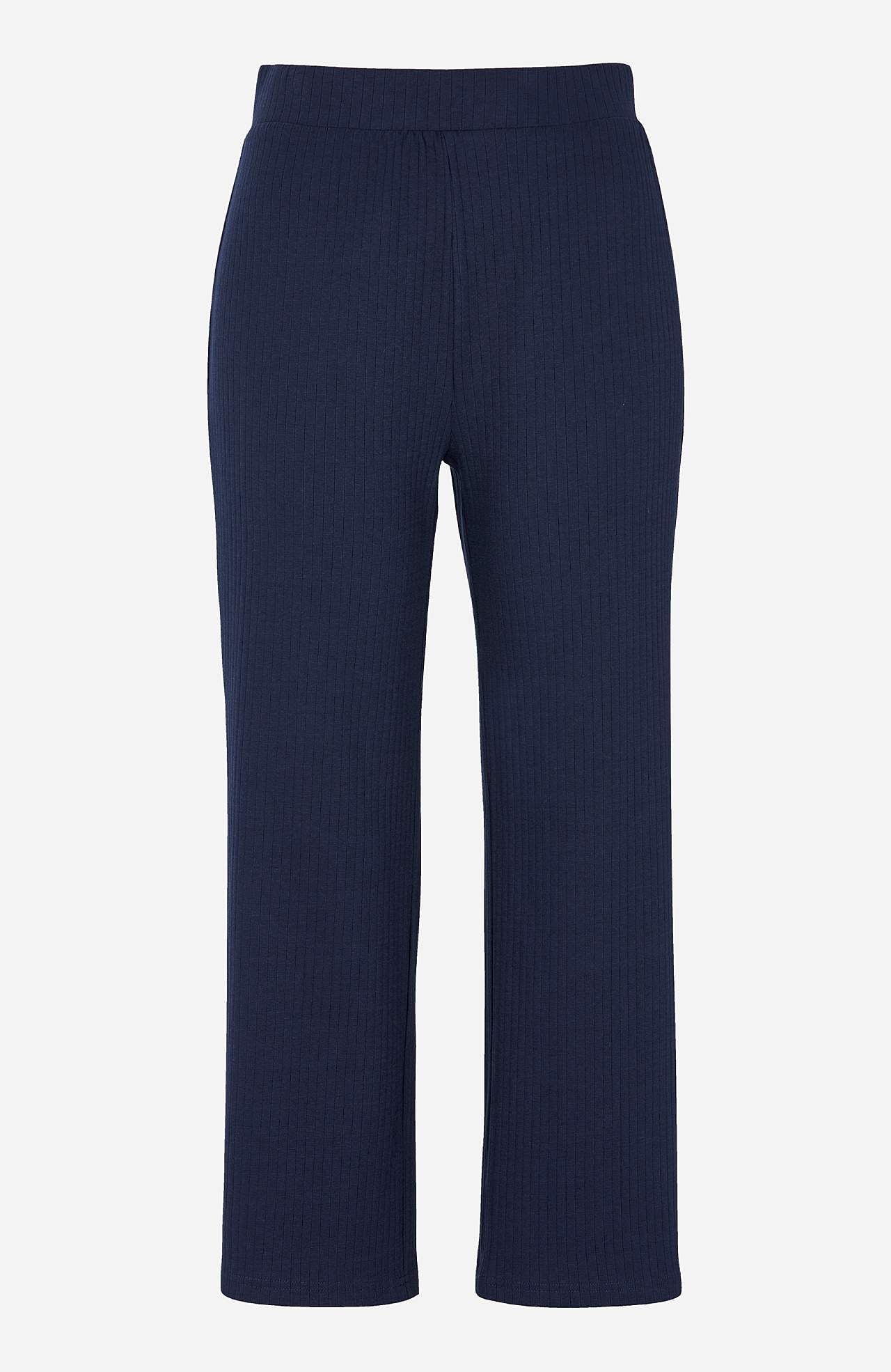 Ribbed culottes