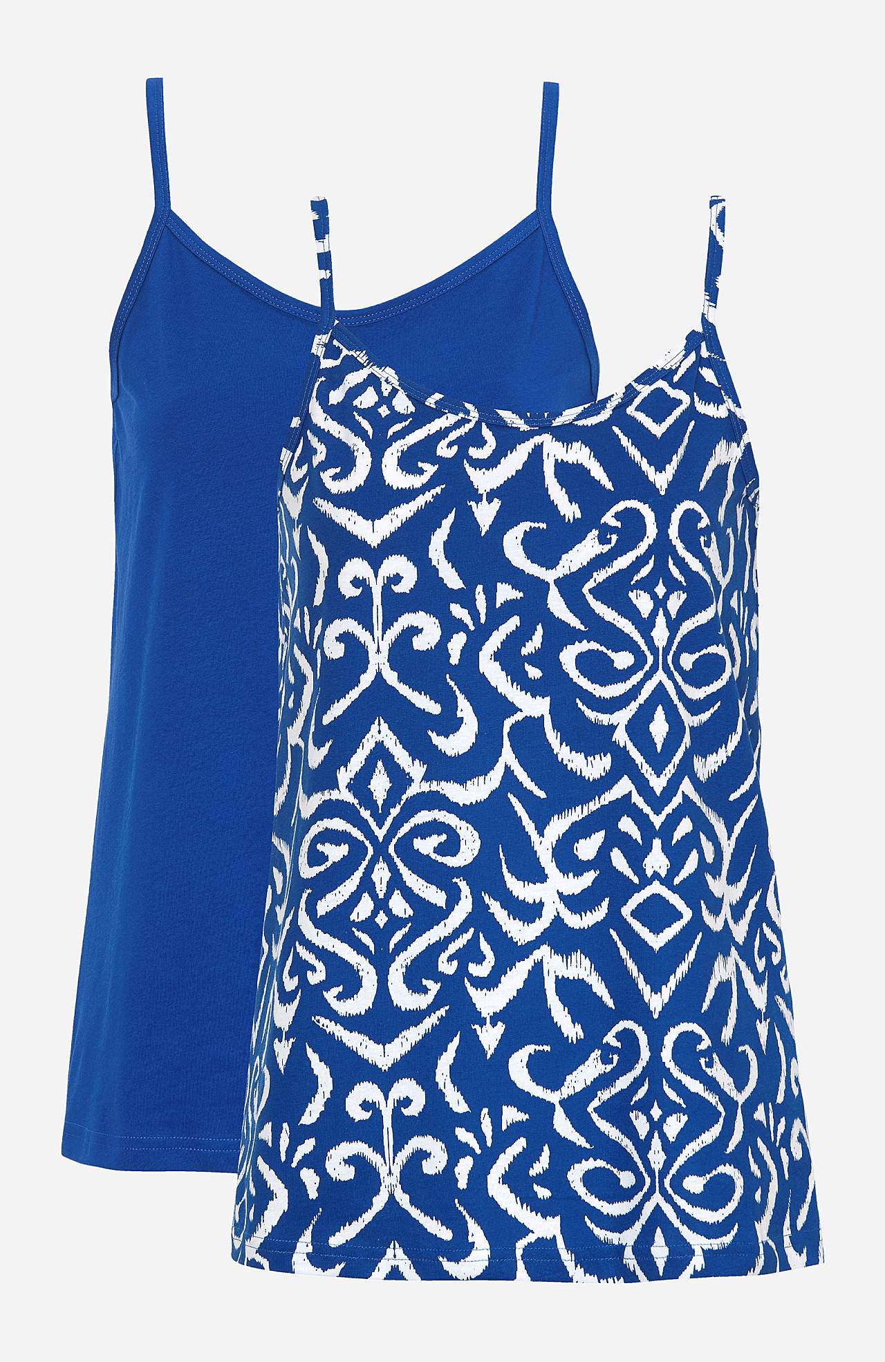 Tanks in cotton Matilda 2-pack