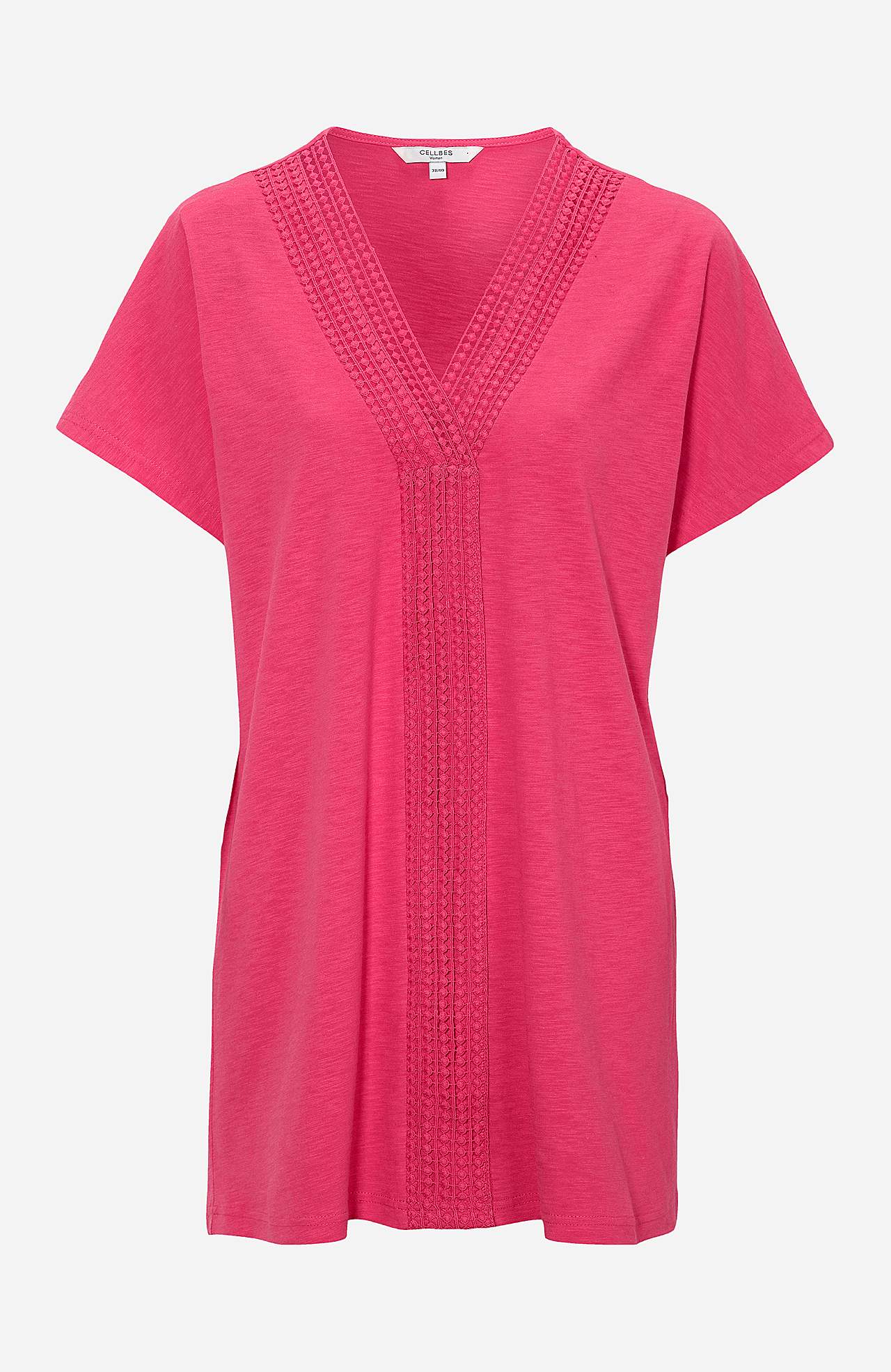 Short-sleeved jersey tuniq