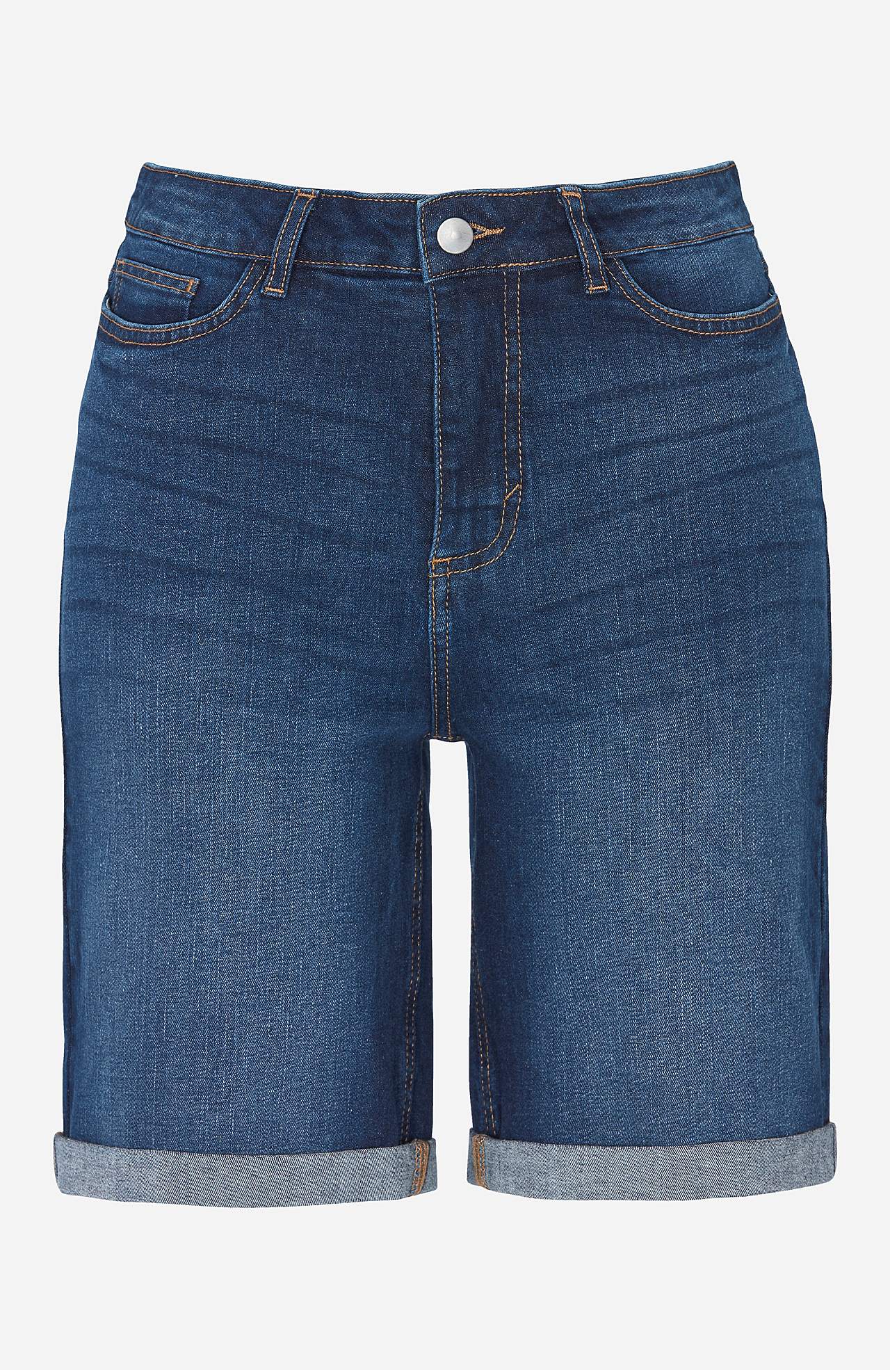 Denim shorts with comfortable stretch