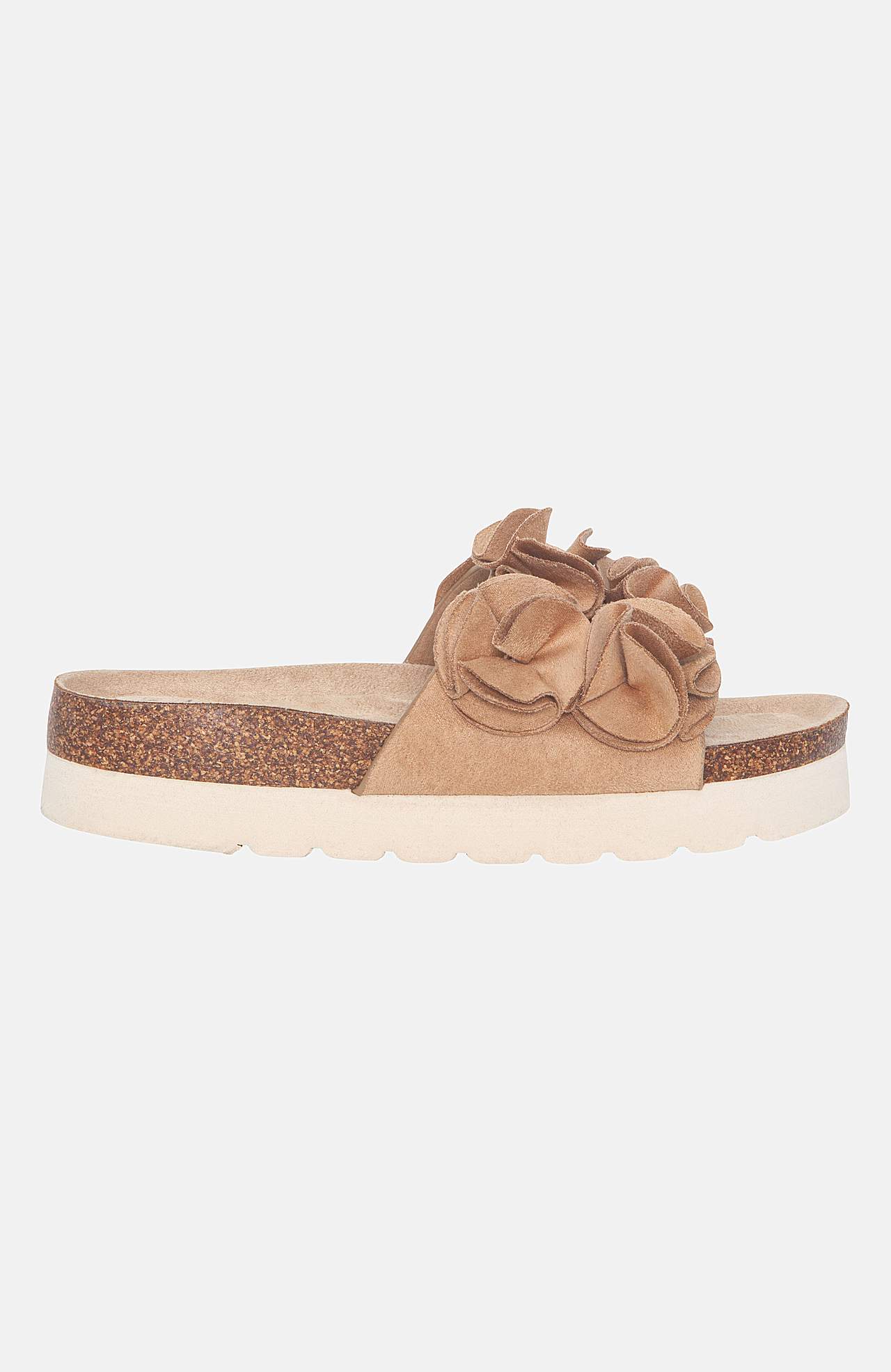 Sandal med dekorativ rem