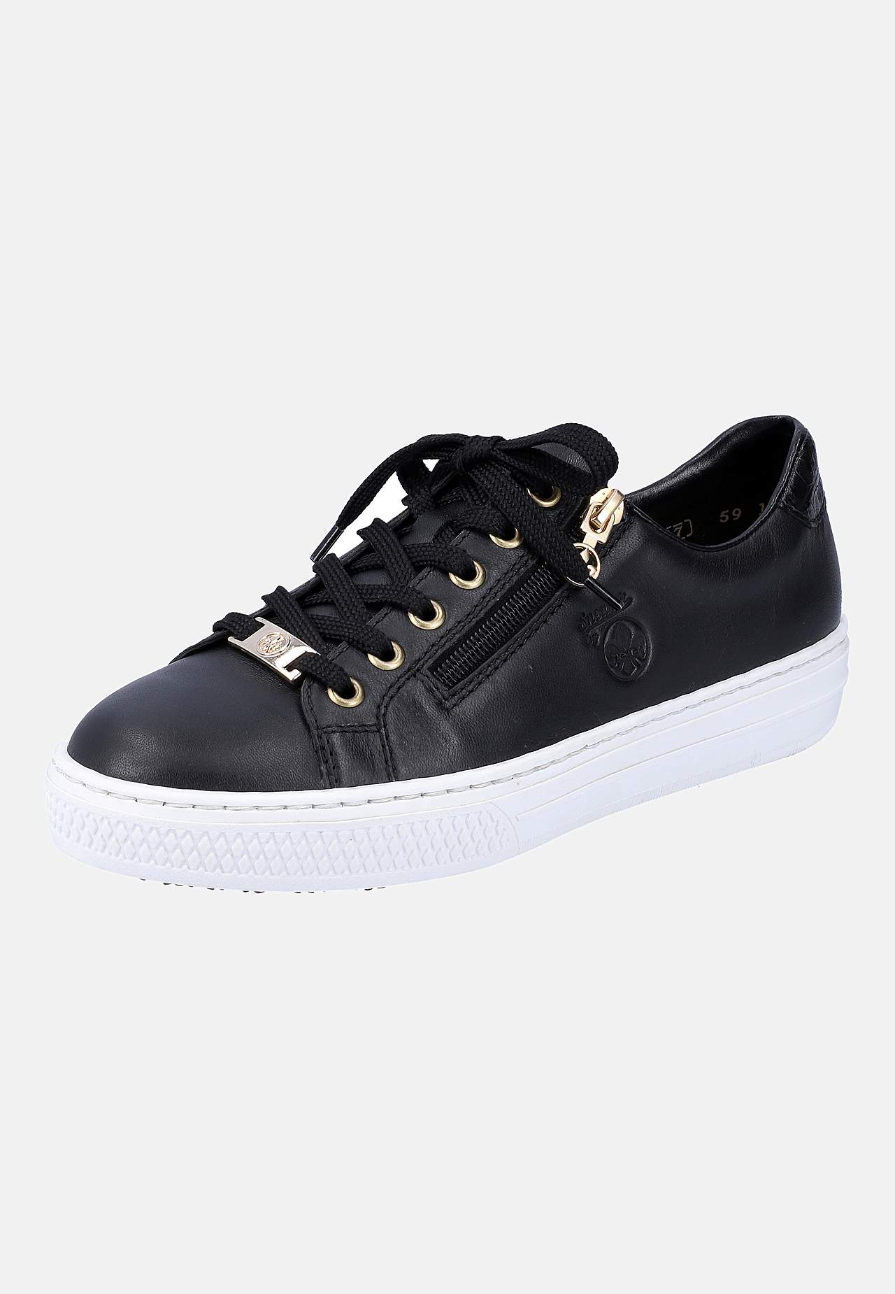 Sneaker med dragkedja