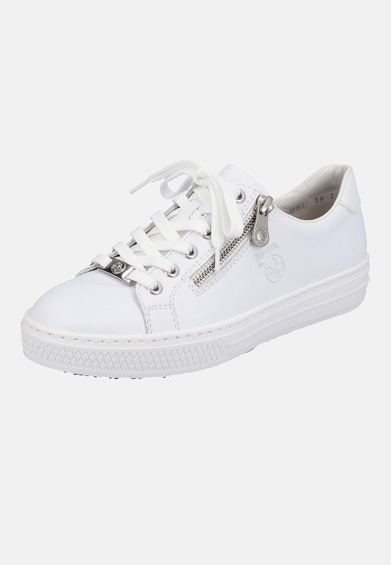 Sneaker med dragkedja