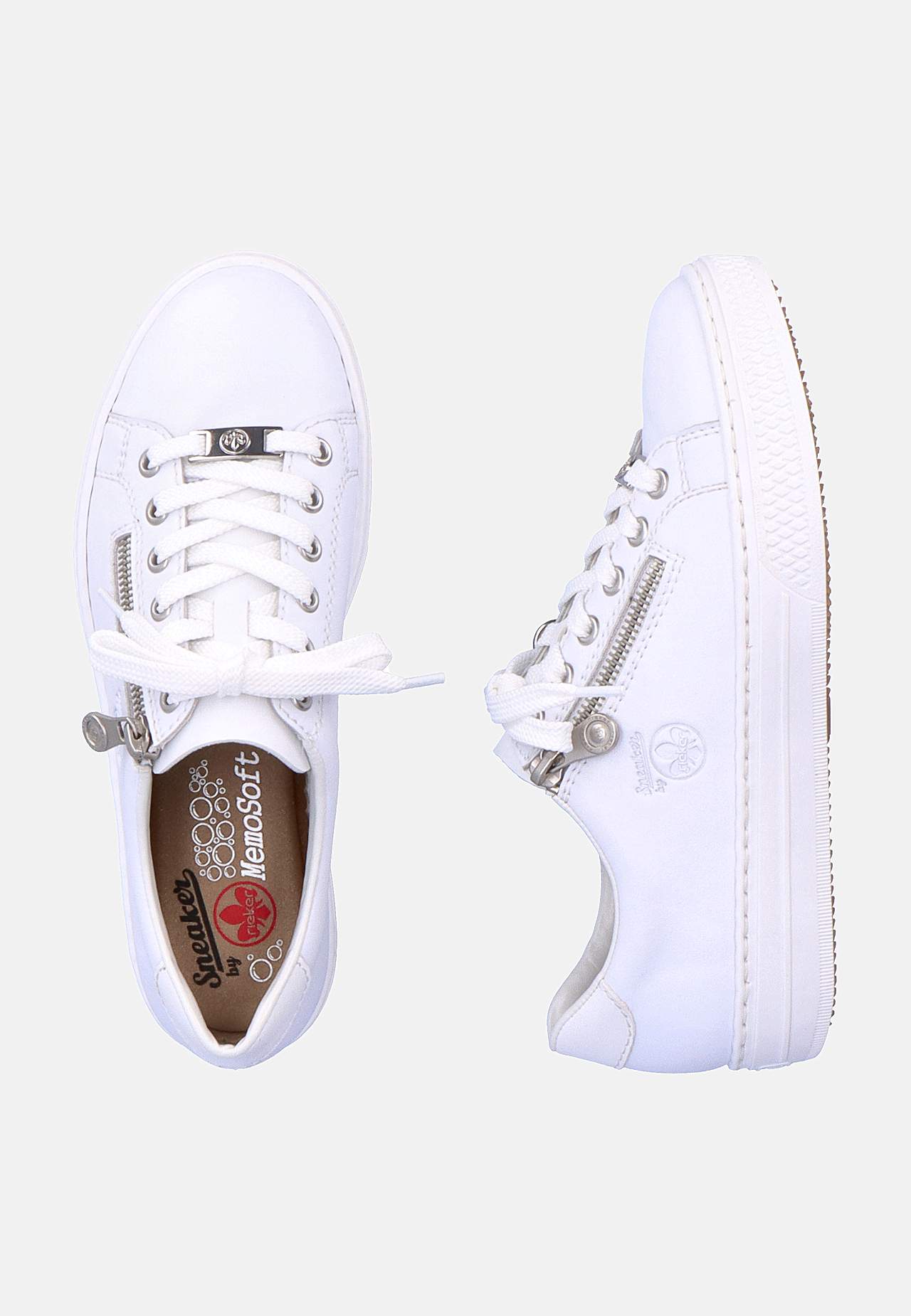 Sneaker med dragkedja