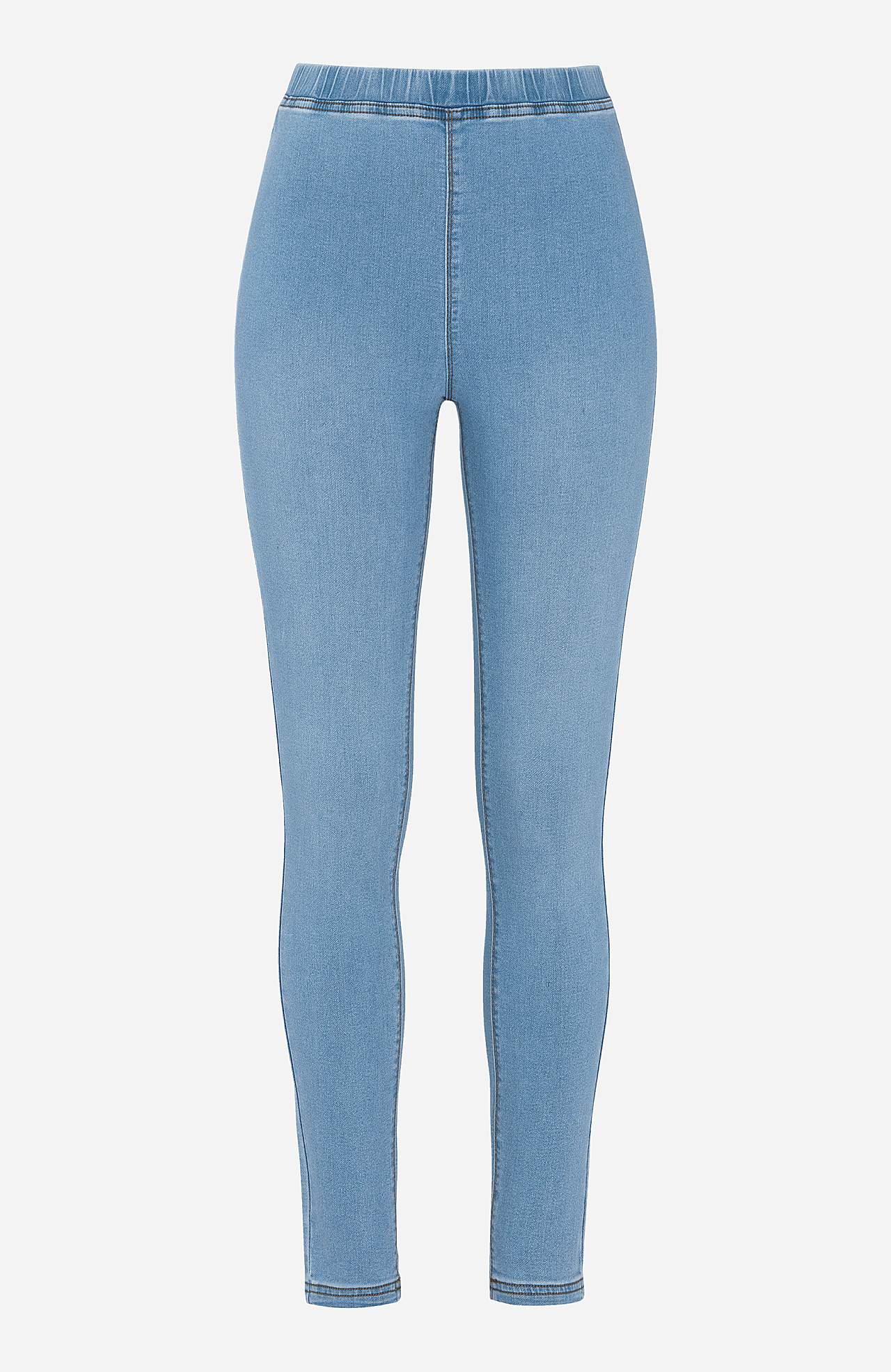 Denim leggings