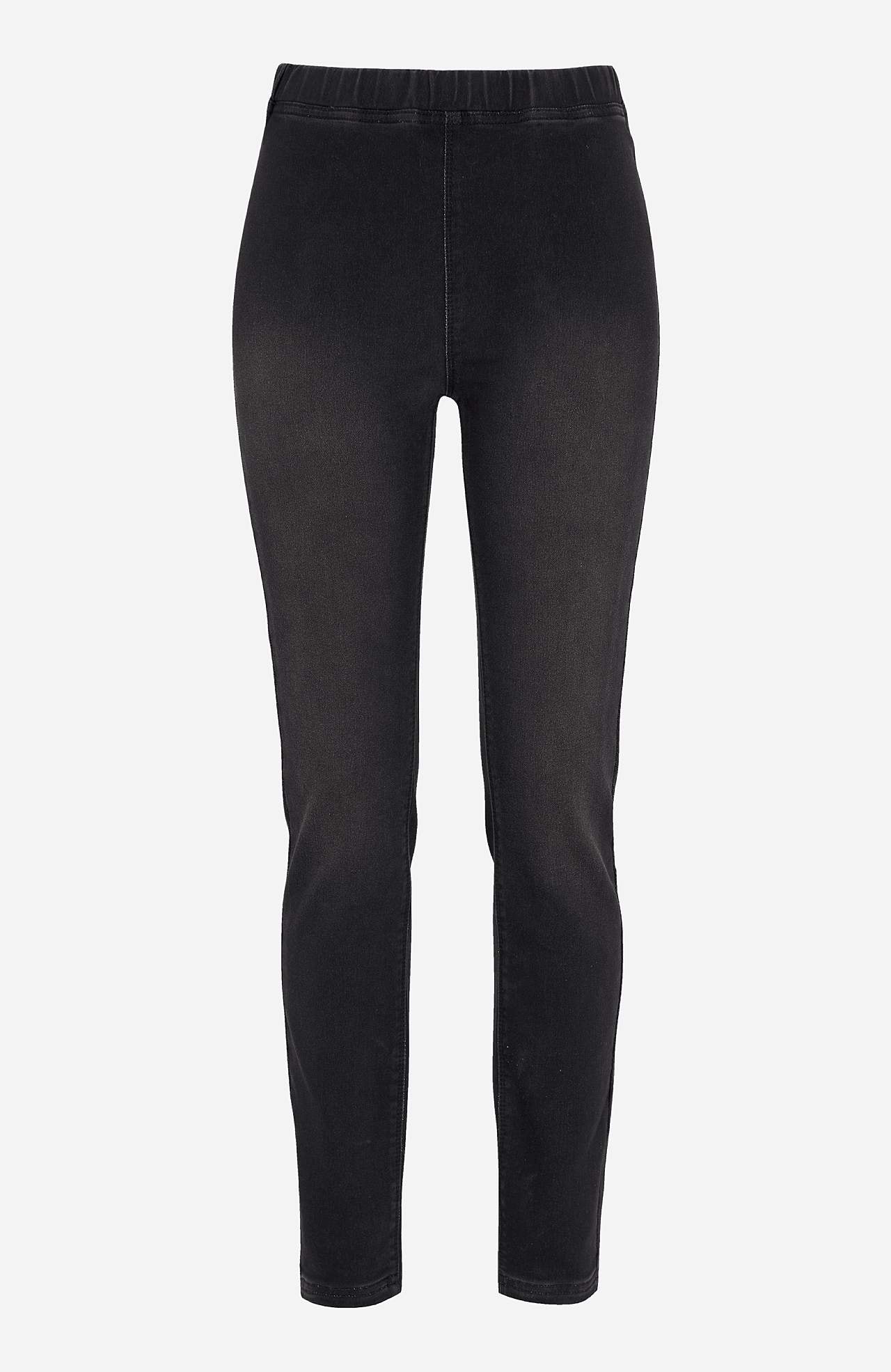Denim leggings