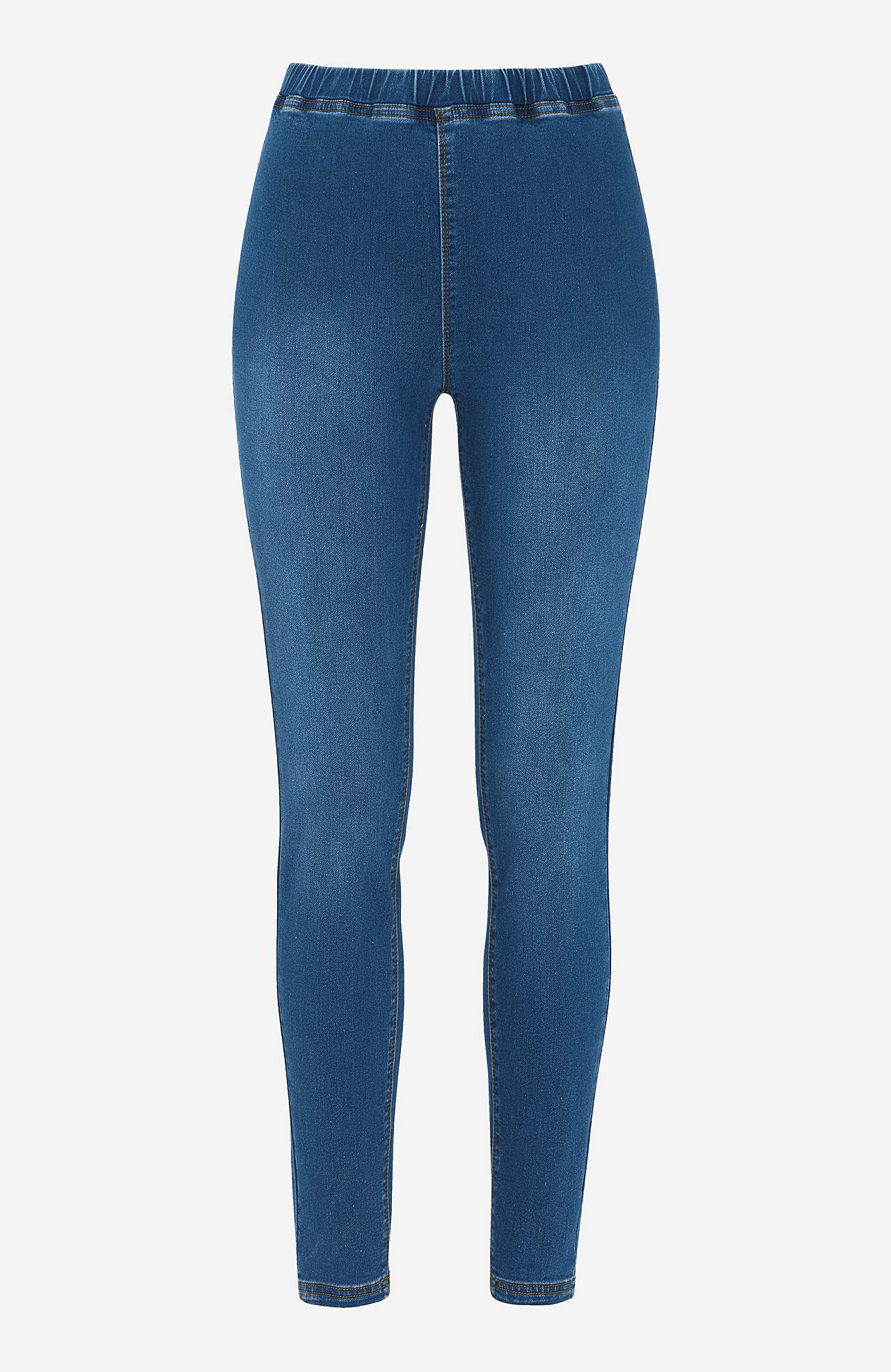 Denim leggings