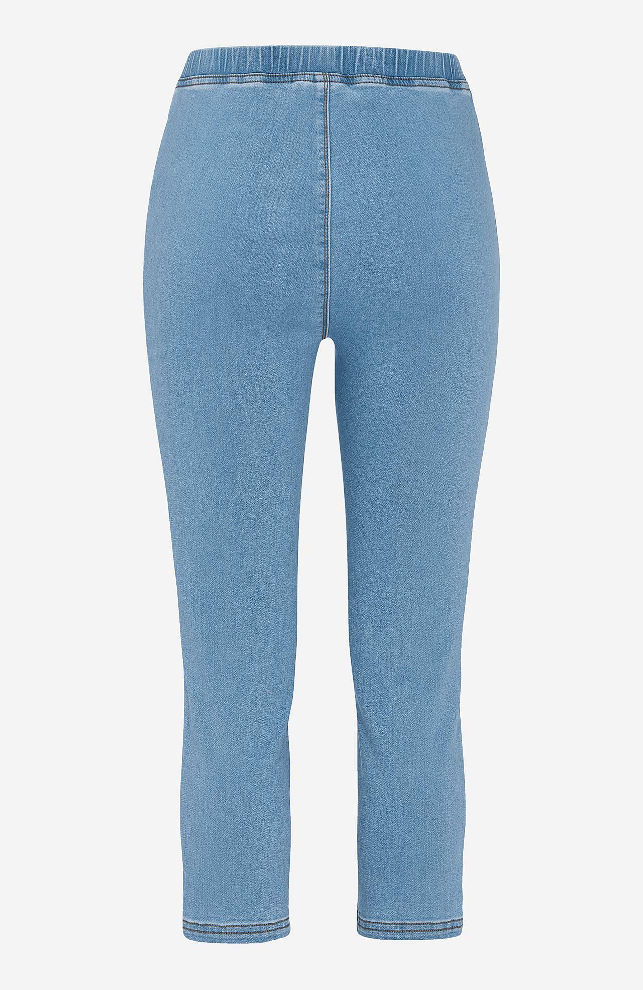 Capri leggings in denim