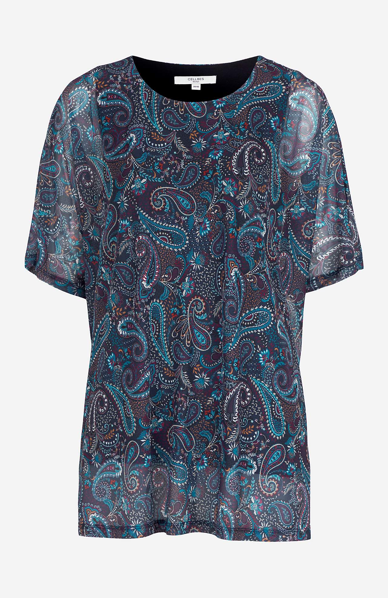 Tunic top in mesh