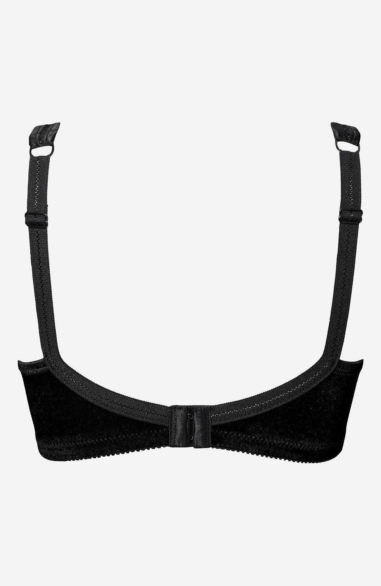 Bra with soft lace