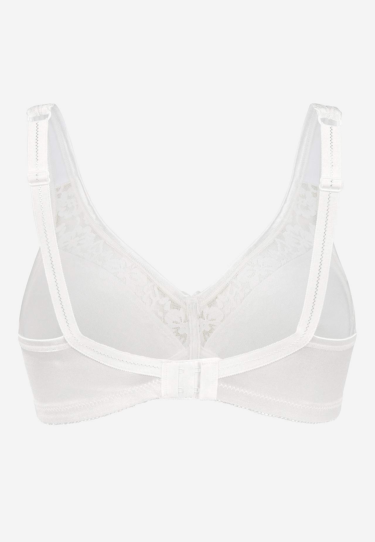 Bra with soft lace