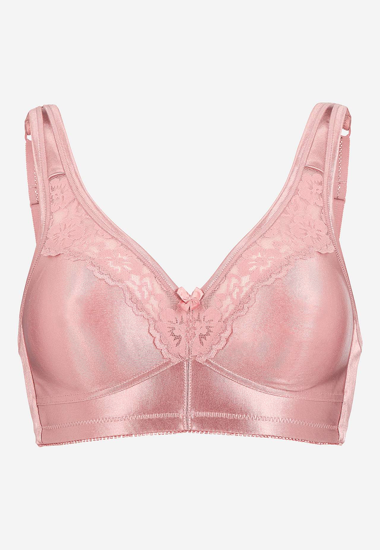 Bra with soft lace