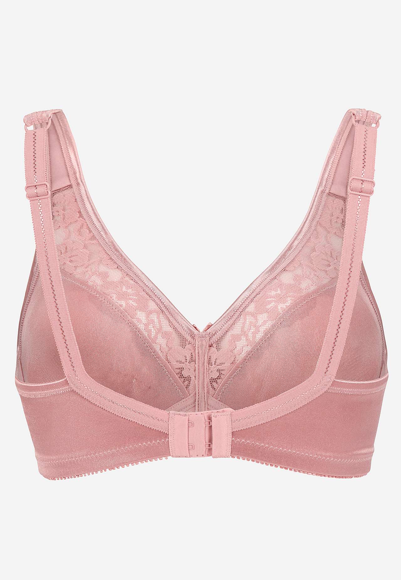 Bra with soft lace
