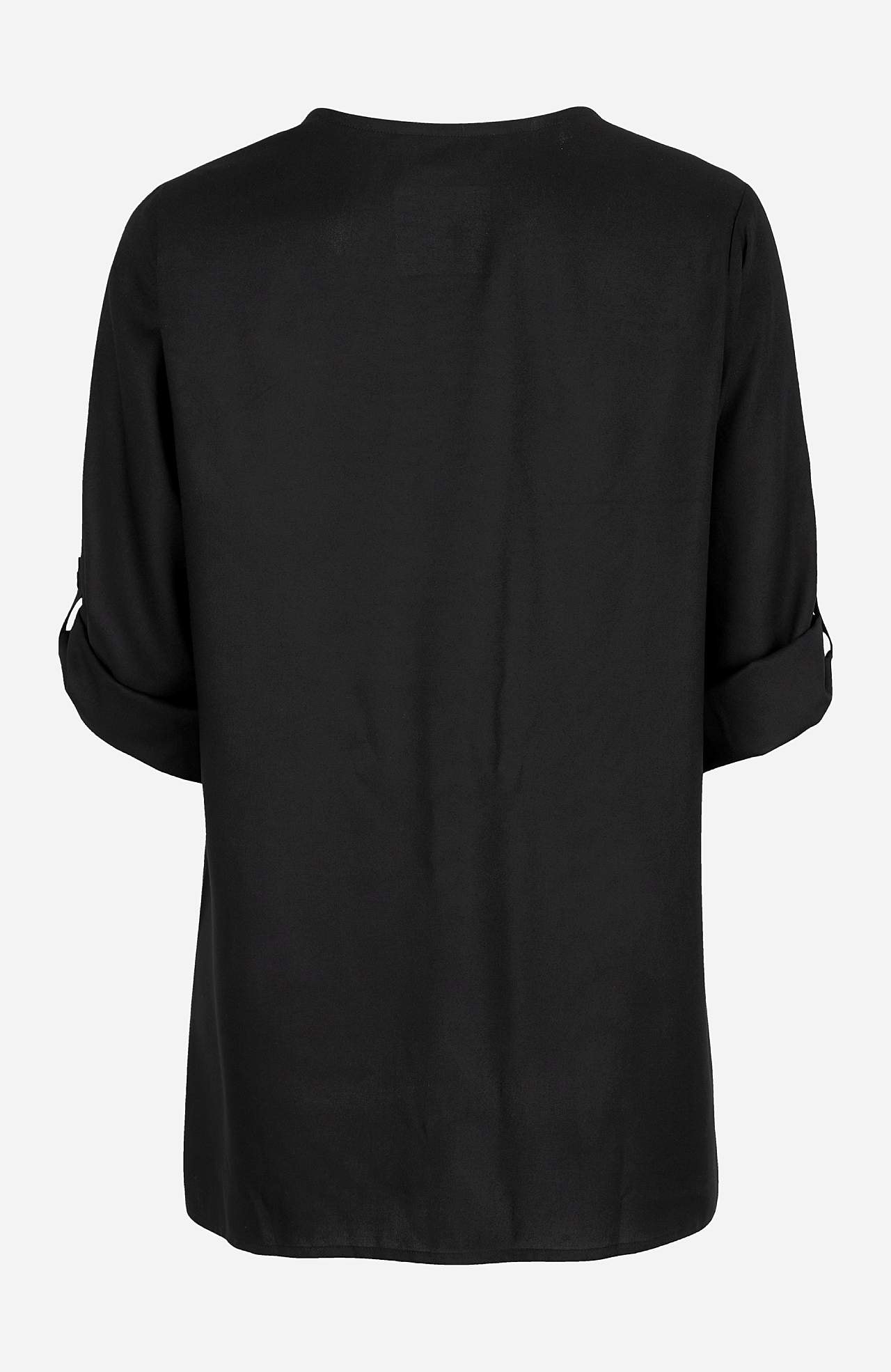 V-neck tunic in two lengths
