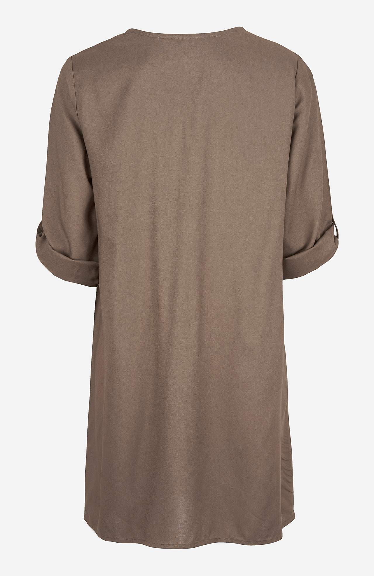 V-neck tunic in two lengths